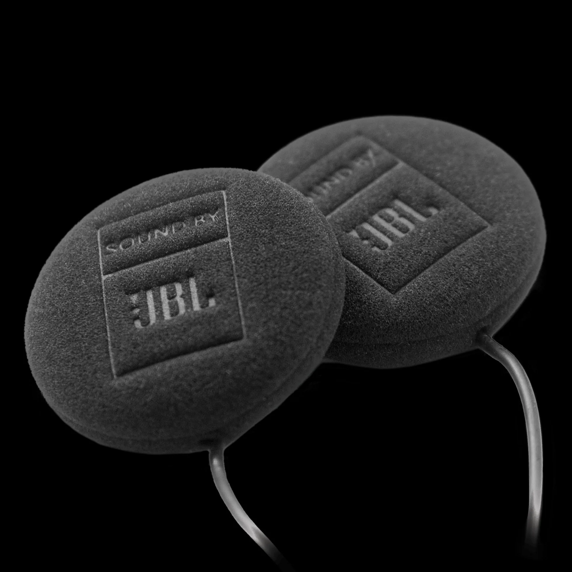Cardo, 45 MM JBL Dual HD-Kopfhörer-Audio-Kit für Gegensprechanlage, Noir