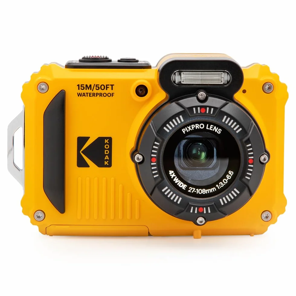 KODAK Pixpro Pack WPZ2 Aquatische Kamera mit 2 Akkus + 1 MicroSD-Karte