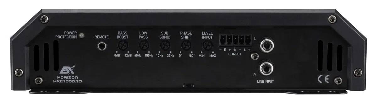 ESX HXE1000.1D | Monoblock Class D Digital Verstärker Endstufe 550 Watt RMS Ausgangsleistung