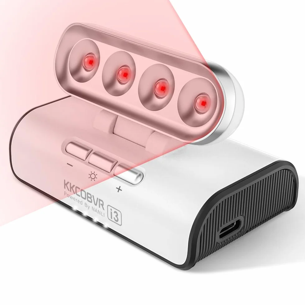 kkcobvr i3 IR-Beleuchtung, Infrarot-Licht, kompatibel mit Quest 3S Quest 3 Quest 2 Vision Pro QuestVR PSVR, Sensor-Tracking im Dunkeln, Anti-No-Licht-Störung, erhöht die Sicht