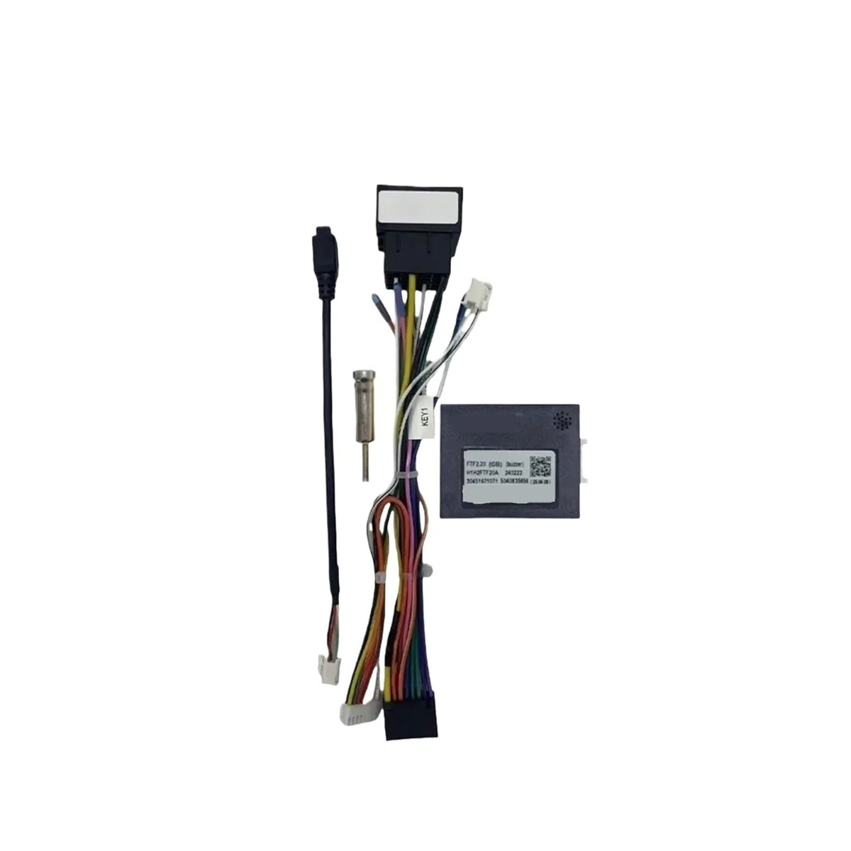 Android-Autoradio-Kabelbaum mit CAN-Bus-Adapter, kompatibel mit Fiat 500, Croma, Punto, Panda, Qubo, Siena, Ducato und Doblo(Cable Canbus)