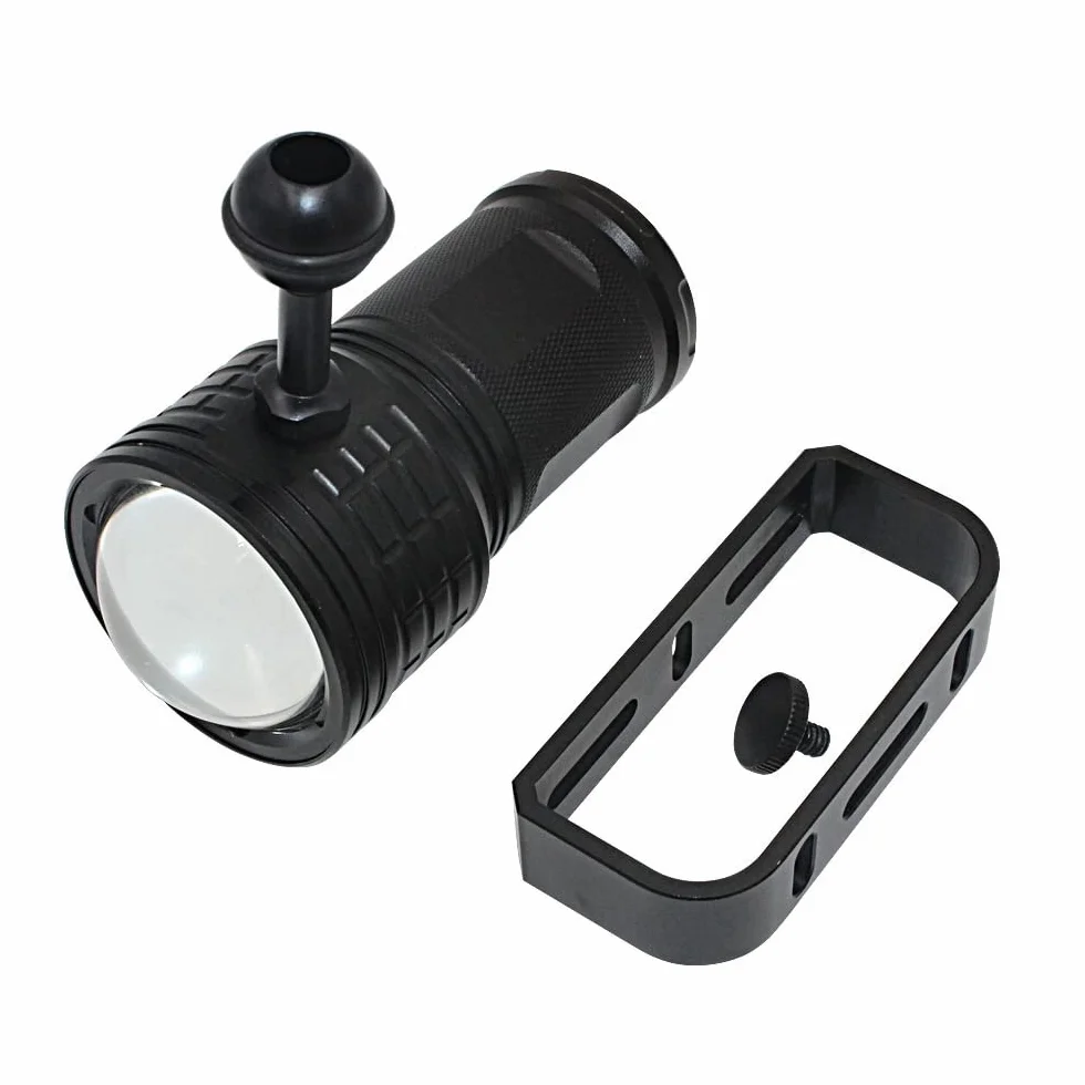 Professionelles Tauchen Fotografische Taschenlampe Halterung Tauchen Blinken Licht U-Typ Halterung