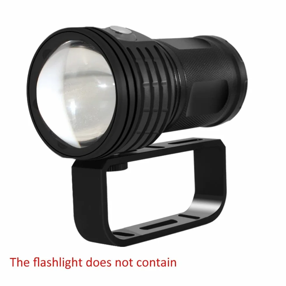 Professionelles Tauchen Fotografische Taschenlampe Halterung Tauchen Blinken Licht U-Typ Halterung