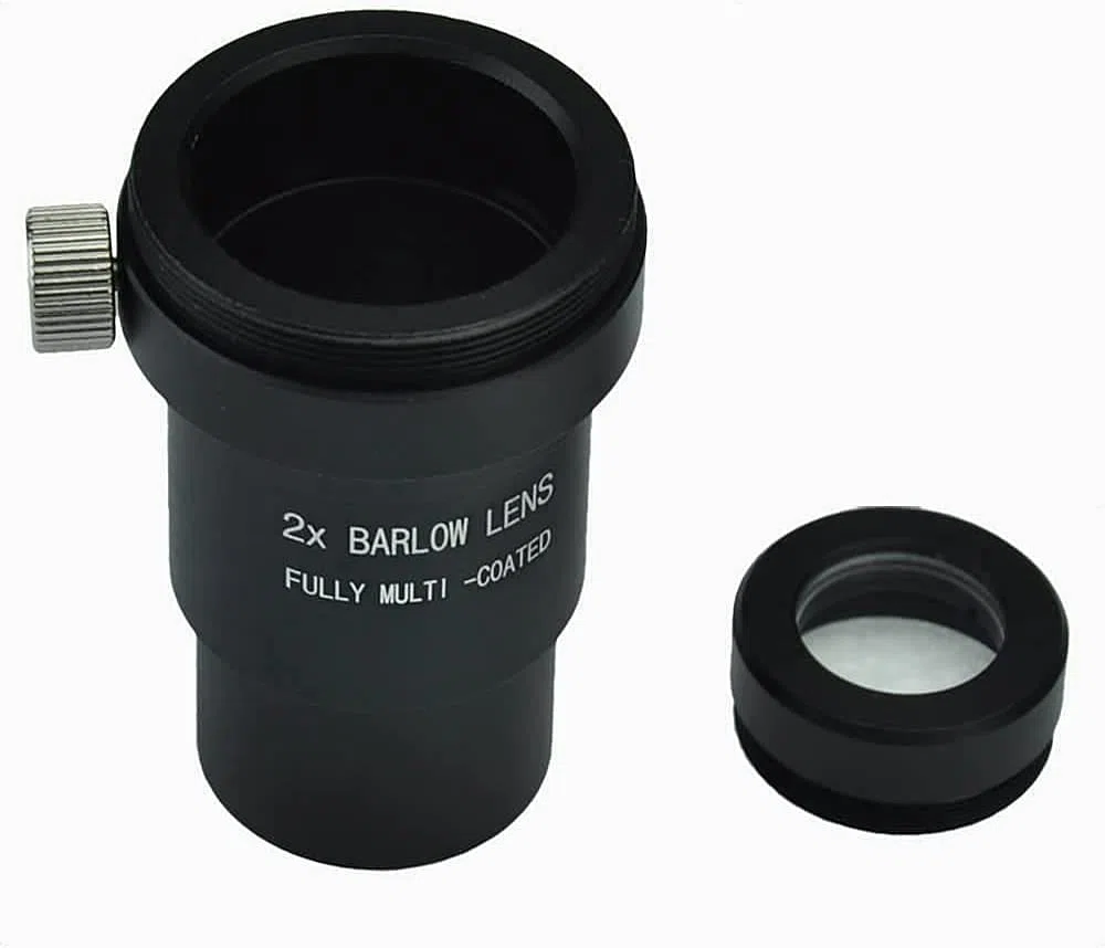 SOLOMARK 1.25" Mondfilter T2X Barlow Kit für Teleskop Okulare, Mondfilter hilft, den Mond klarer zu sehen.