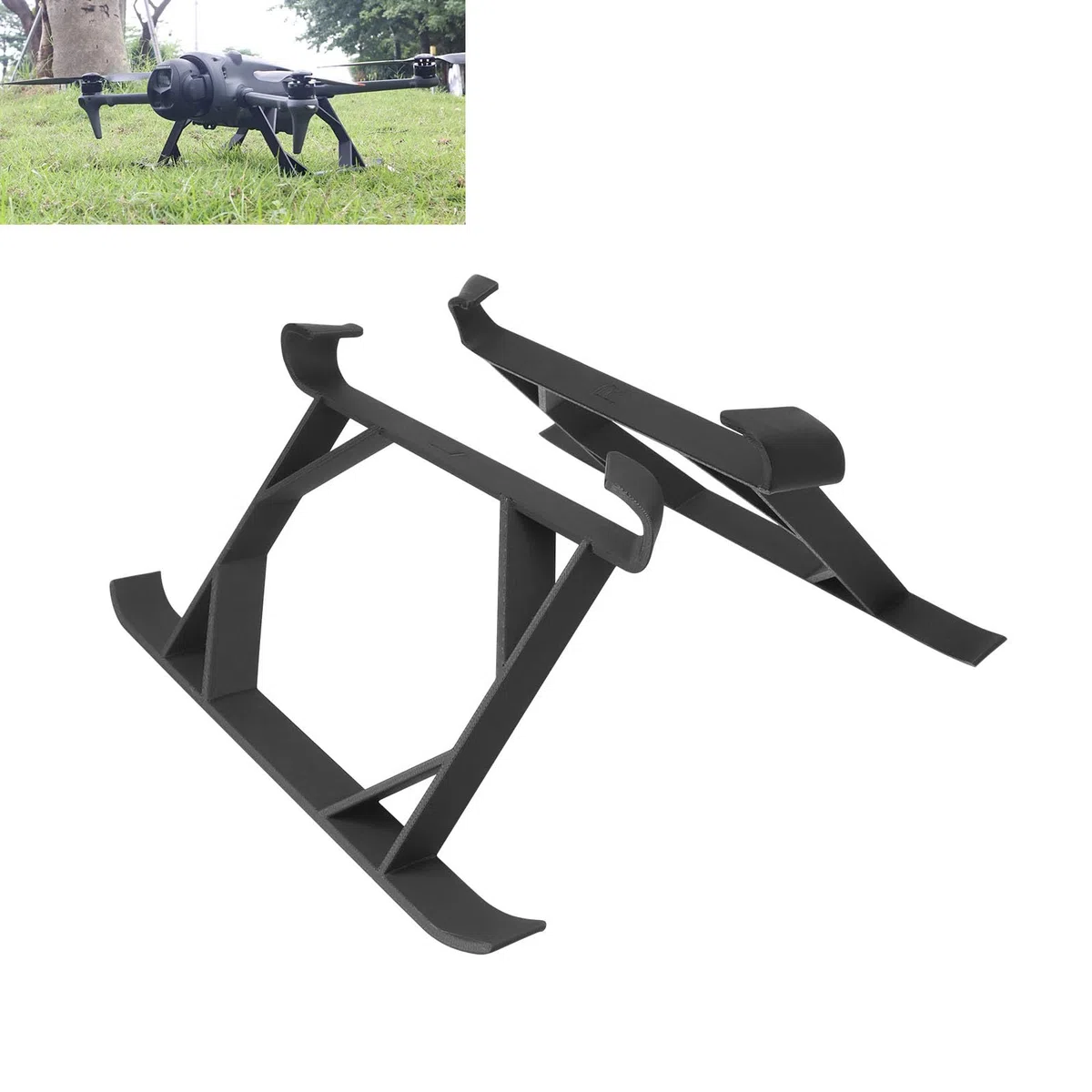 Verlängerte Beine für DJI Mavic 4 Pro Drohne Landing Gear Height Enhancement Stand Heightening Bracket Height Increasing Kickstand Landing Protection