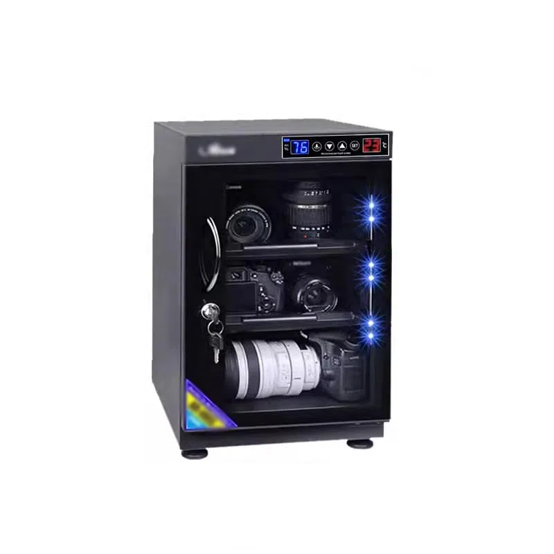 SLR-Kamera-/Objektiv-/Briefmarken-Trocknungsbox, Intelligente Dual-Screen-Steuerung, Entfeuchtungsschrank Für Fotografische Geräte,40L