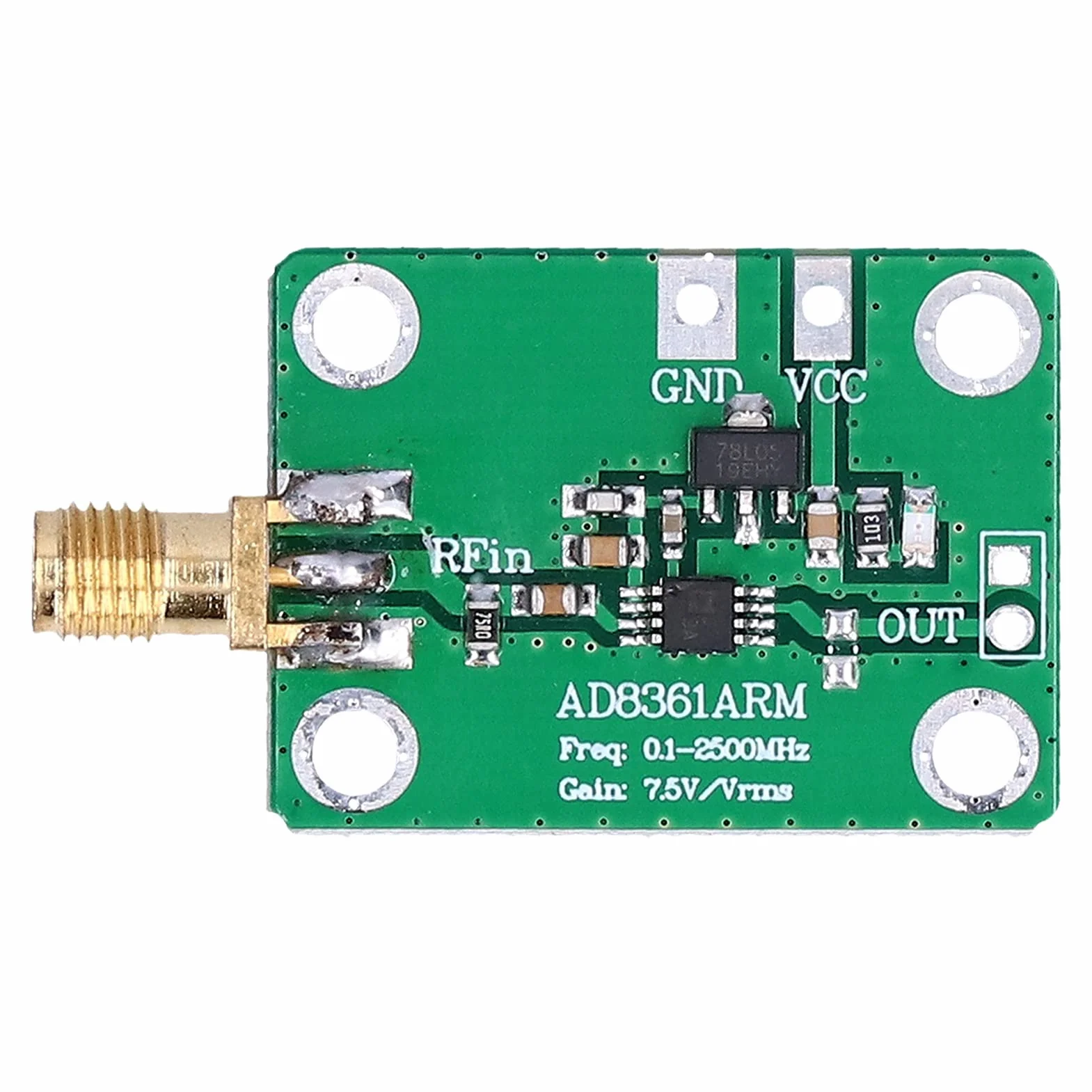 Cryfokt Frequenzdetektormodul für Hochfrequenzsignalketten – RF-Signaldetektorplatine AD8361