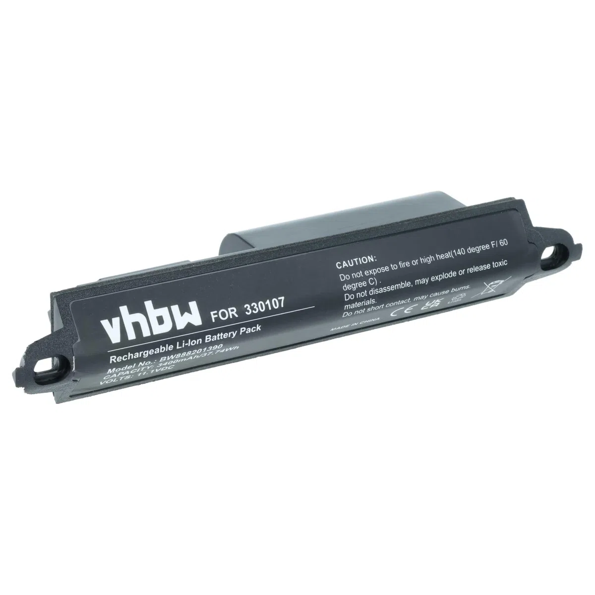 vhbw Akku kompatibel mit Bose Soundlink 1, 2, 3, 404600 Lautsprecher Boxen Speaker (3400mAh, 11,1V, Li-Ion)