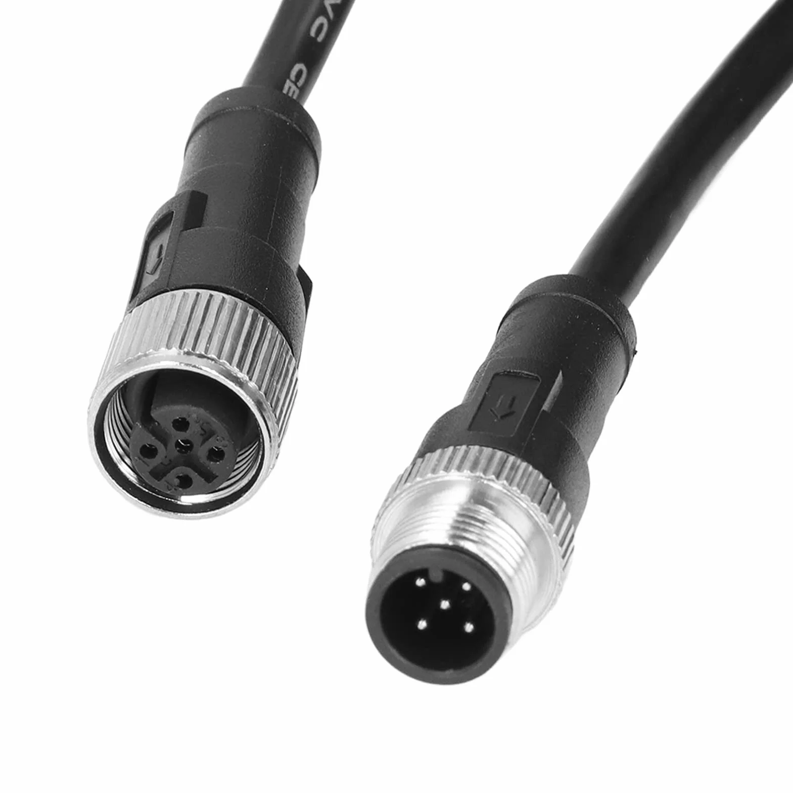NMEA 2000 Backbone-Drop-Kabel für Boote, EVGATSAUTO Schwarzes ABS-Kabel Ersatz (4 Meter)