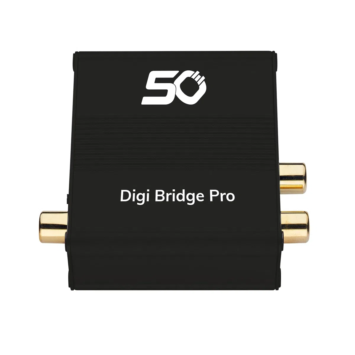 OEHLBACH Digi Bridge Pro - Digital/Analog Audiowandler - Koaxial/Optisch, R-L/Klinke - Cirrus Logic Chip CS8416, Schwarz