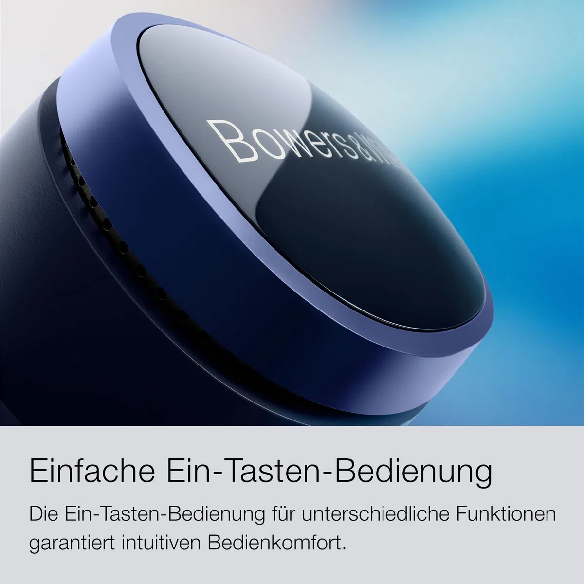Bowers & Wilkins Pi8 kabellose True Wireless Kopfhörer mit Aktiver Geräuschunterdrückung, Bluetooth, AptX, Ladecase mit Wireless-Audioübertragung – Anthrazit Schwarz