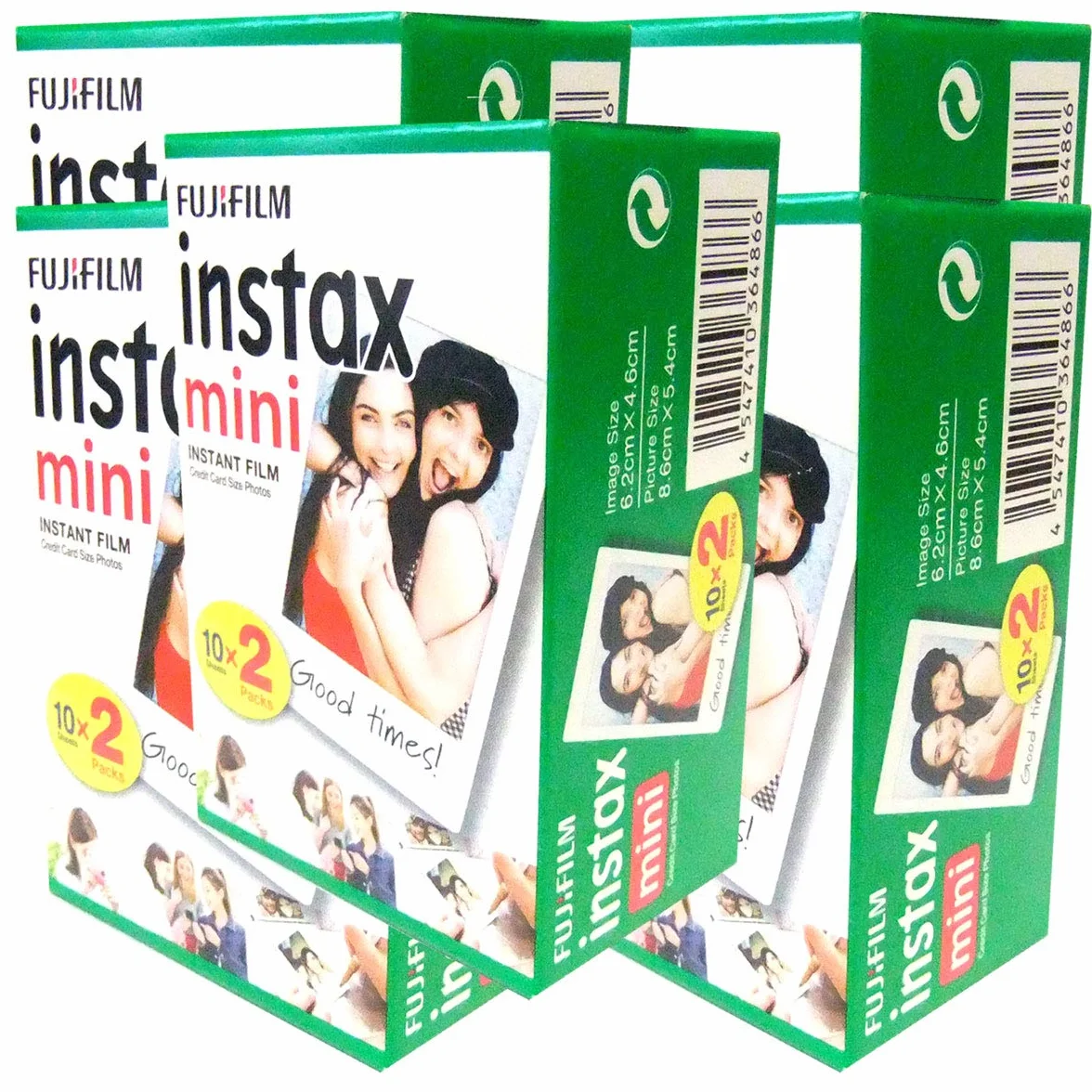 Fujifilm Color Sofortbildkamera (100 Fotos) Instax Mini