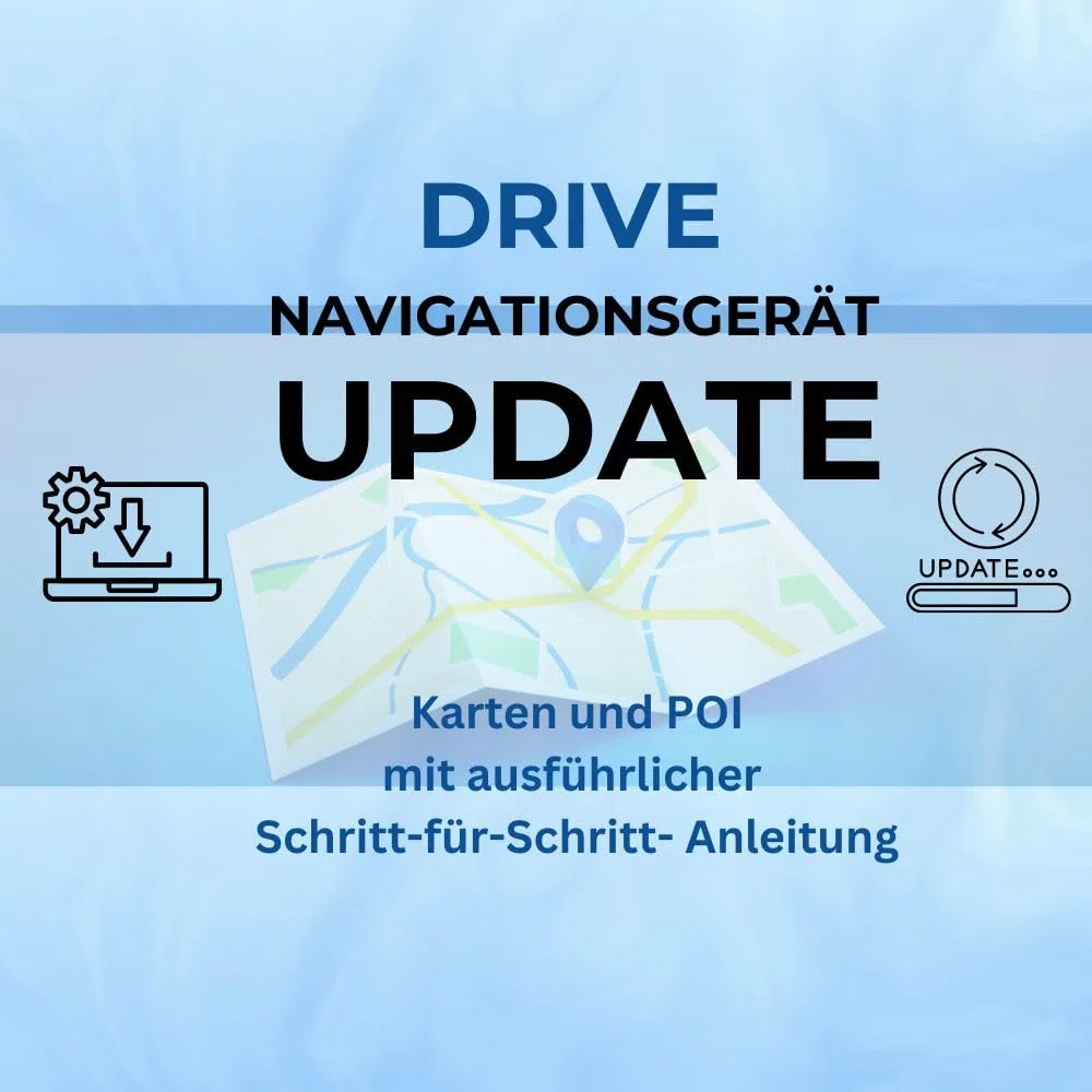 7 Zoll GPS Navigationsgerät Drive 7.0 Navi für LKW, PKW, Wohnmobil, lebenslange Updates