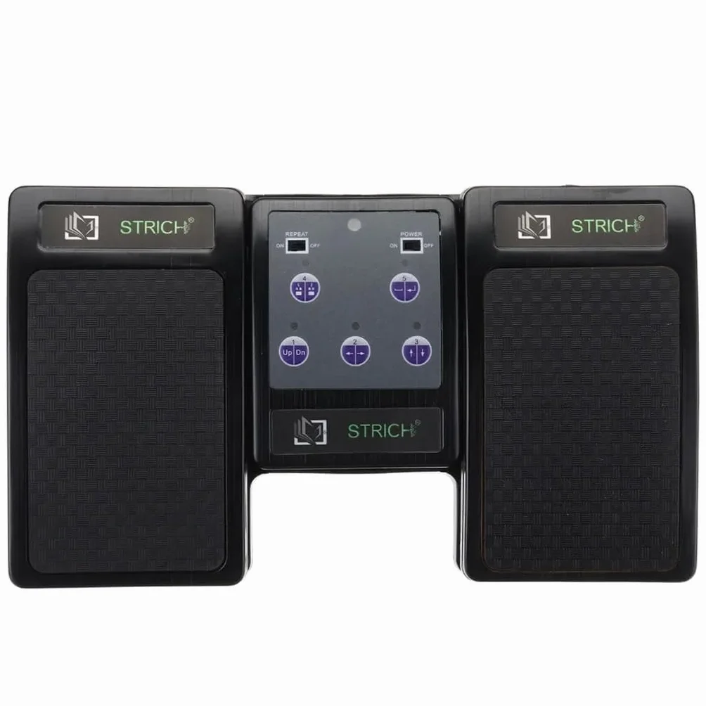 Strich BT-FP2 – Drahtloses Node-/Seitenschalterpedal für Mobiltelefone und Tablets