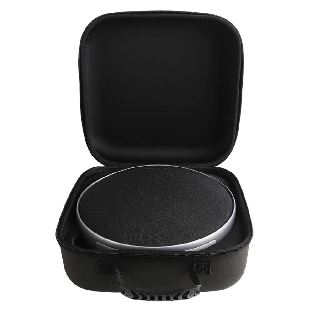 Aufbewahrungstasche, tragbare Tragetasche für Harman Kardon Onyx Studio 9, EVA-Hartschalenschutzbox, Lautsprechertasche, Organizer-Tasche mit Schultergurt, Schwarzes Innenfutter, Aufbewahrungstasche