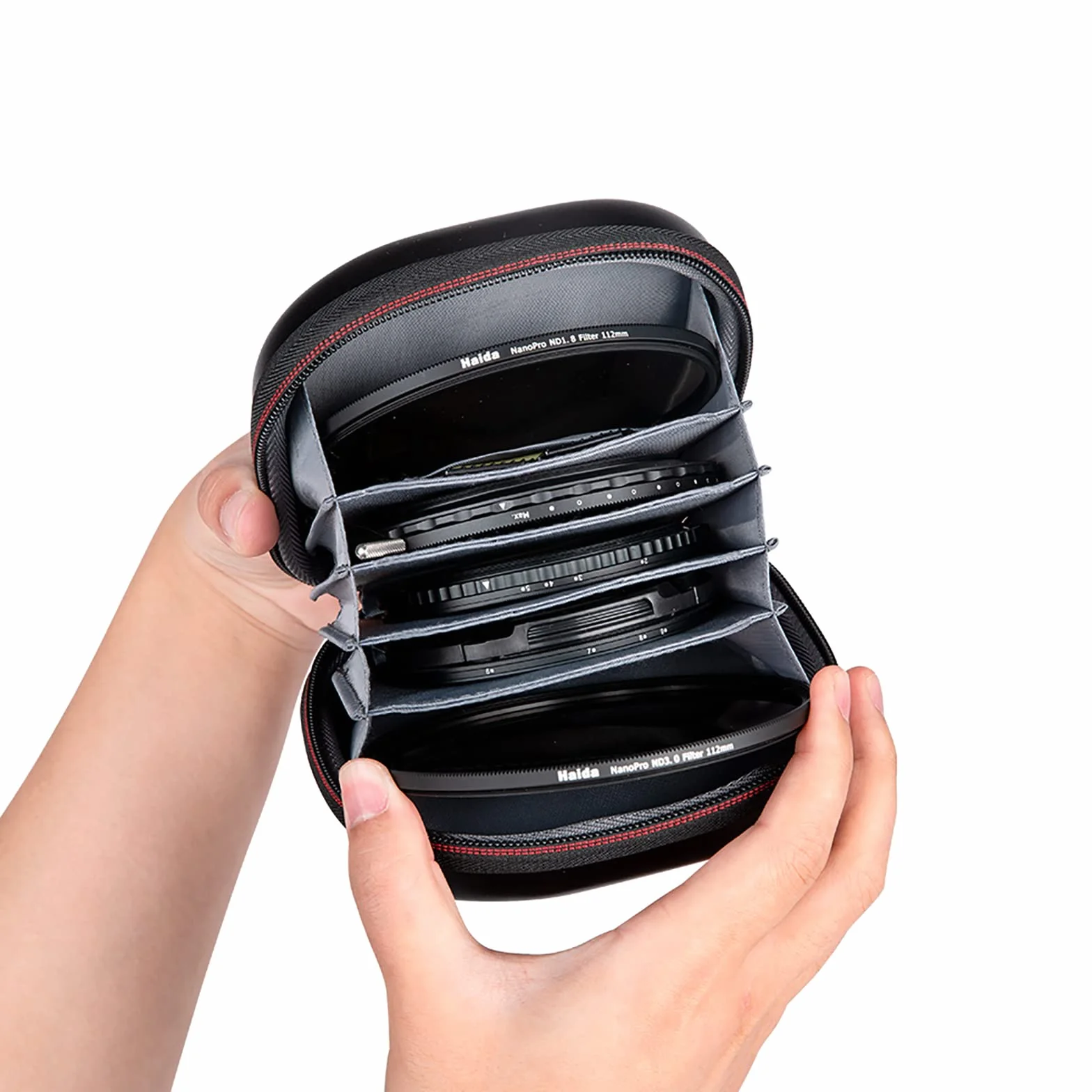 Haida Filterkoffer für Rundfilter - Filterbeutel für 5PCS Filter bis 82mm