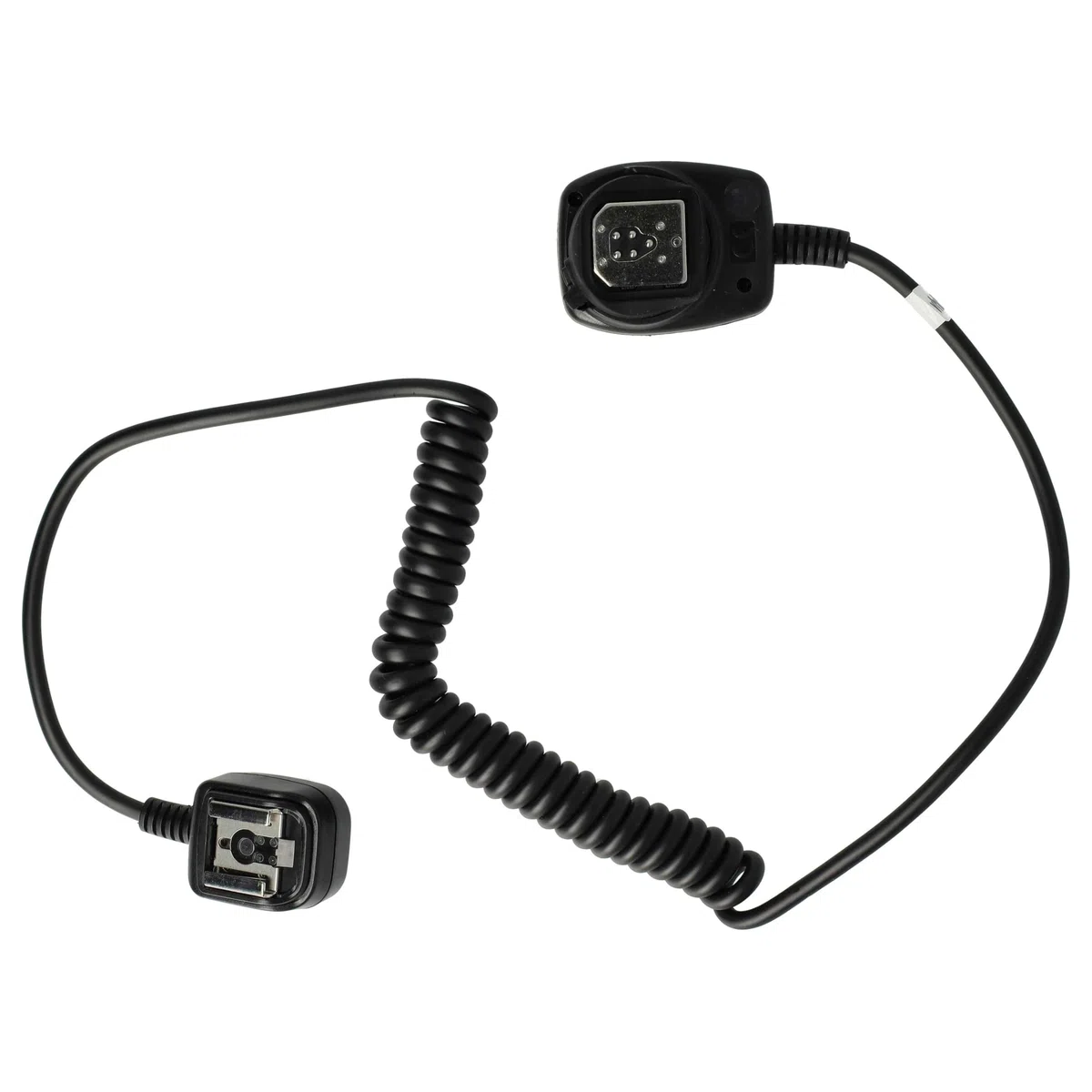 vhbw TTL Blitzkabel kompatibel mit Olympus E-5, E-410, FL-50, FL-36, FL-36R, E-400, E-420 Kamera, Blitzgerät - Synchronkabel, Ausziehbar auf 100cm