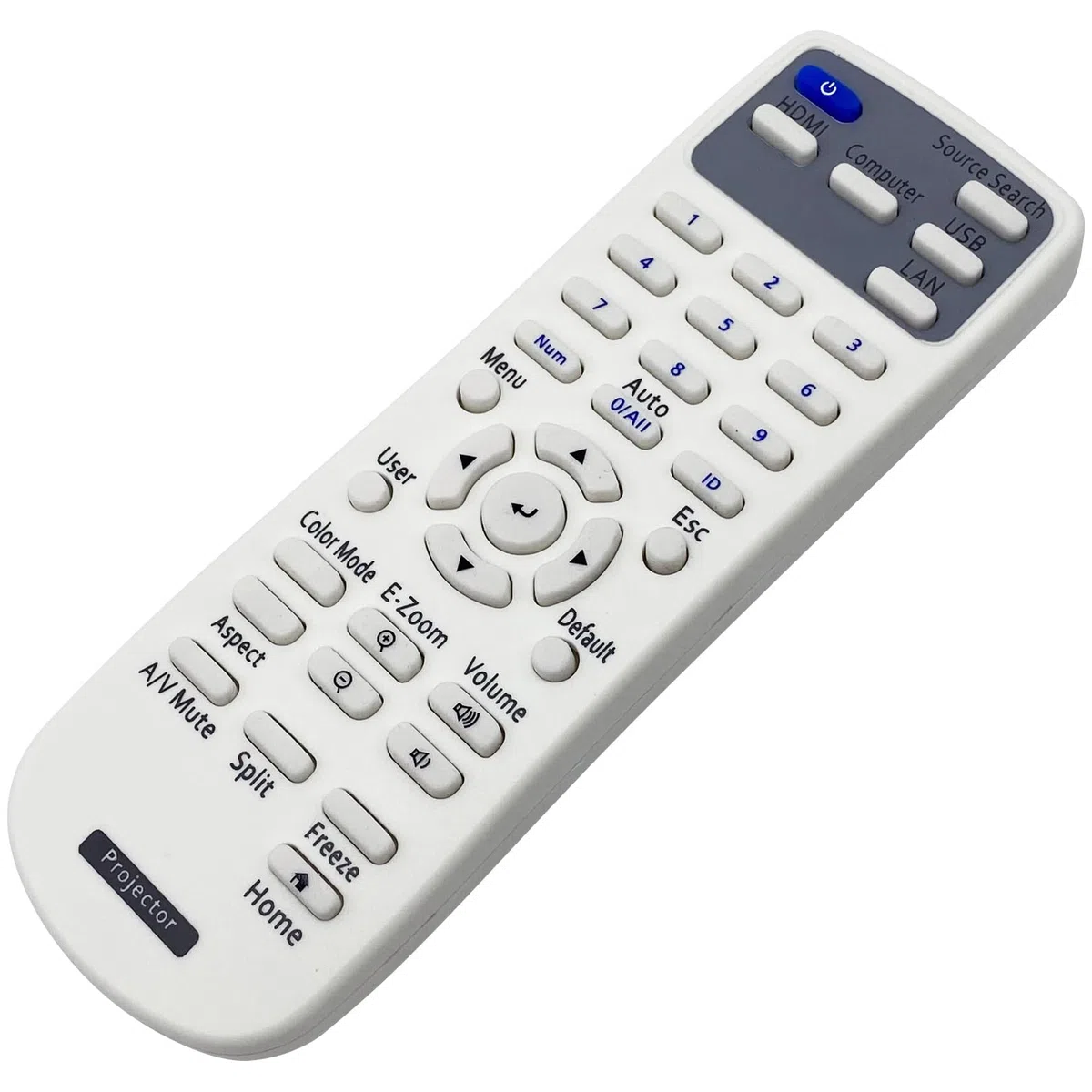 Fernbedienung 222150800 für Epson Beamer EB-760W, EB-760Wi, EB-770F, EB-770Fi, EB-775F, EB-810E, EB-815E, EB-L210SF, EB-L210SW, EB-L210W, EB-L260F, EB-L265F