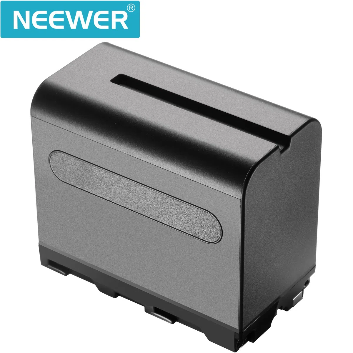 NEEWER 6600mAh Li-Ion Akku, Ersatzakku Kompatibel mit Sony NP-F970 NP-F960 NP-F975 NP-F570 NP-F750 NP-F770, passend für NEEWER CN160 NW759 74K 760 FW759 74K 760 LED Videoleuchte, Monitor