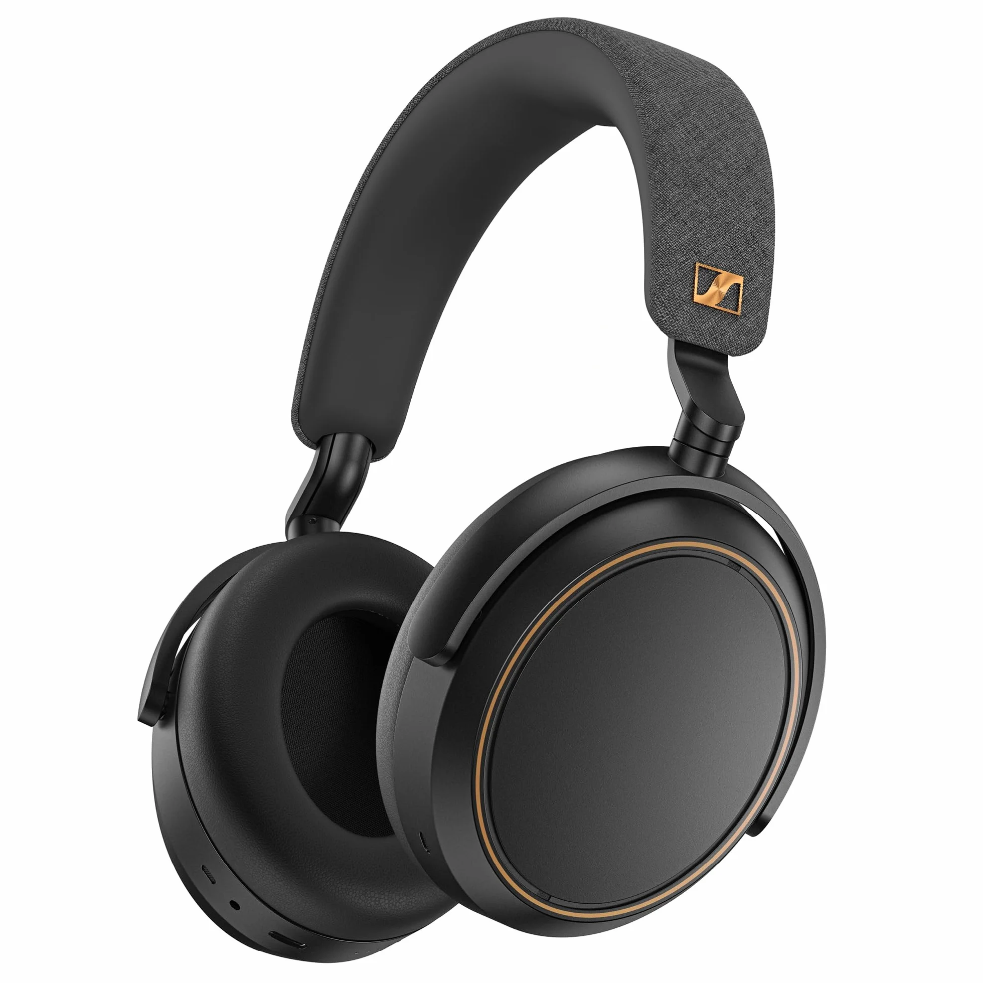 Sennheiser MOMENTUM 4 Wireless Noise Cancelling Headphones – Bluetooth Kopfhörer Headset für kristallklare Anrufe mit adaptiver Geräuschunterdrückung, Over-Ear, 60 h Akku, faltbar, Schwarz/Kupfer