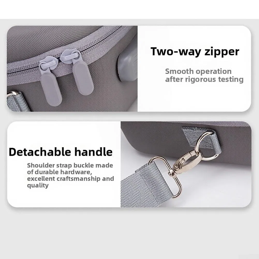 Tasche für DJI Lito 1/X1, tragbare Aufbewahrungstasche, Umhängetasche, wasserdichte Tragetasche für Outdoor-Reisen, Fotografie-Ausrüstung (grau)