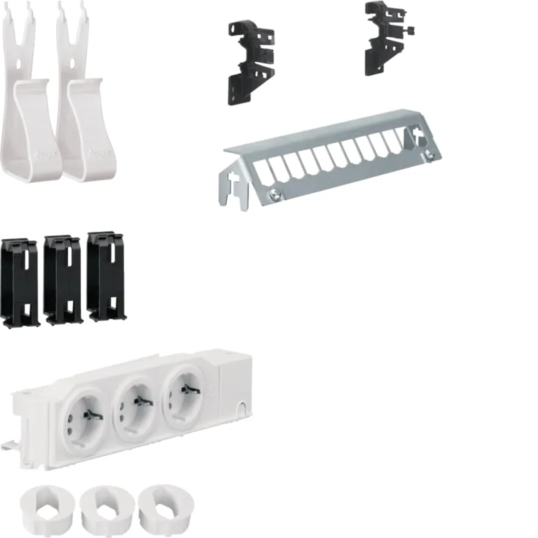 Hager Um00m2 Multimedia-Set Univers M.3X