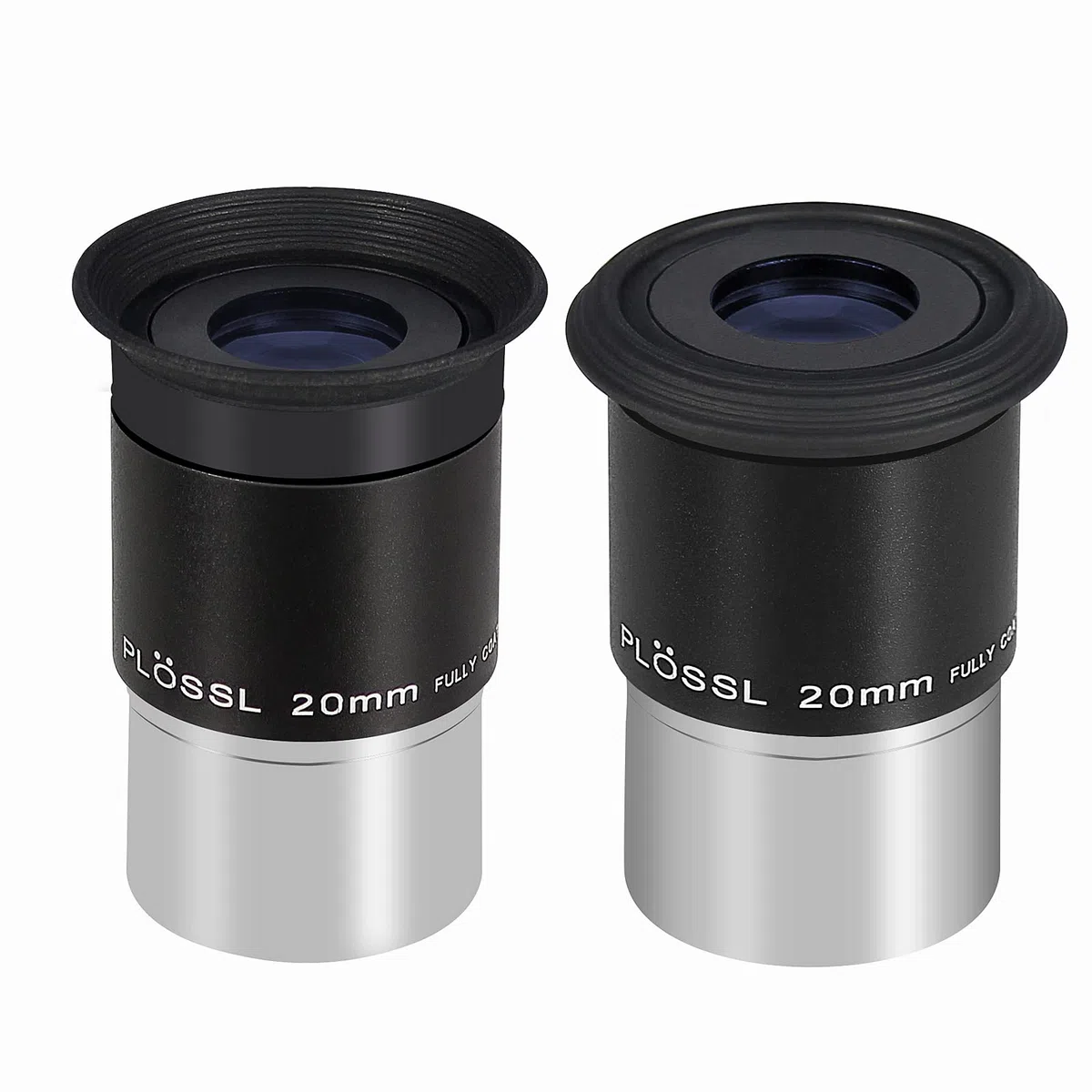 SOLOMARK Teleskop 1,25 Zoll Super-Plossl-Okular 20 mm 4-Element-Plossl-Design mit Gewinde für Standard-1,25-Zoll-Astronomiefilter