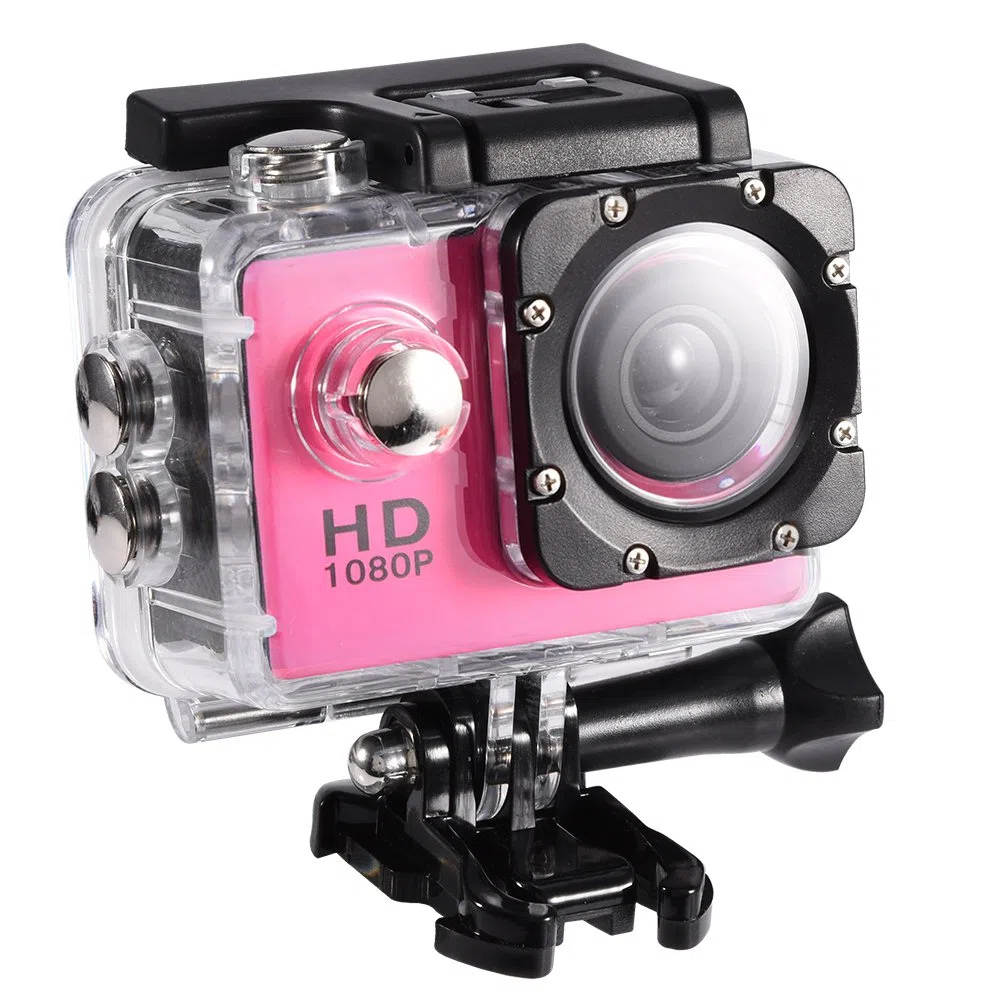 Topiky wasserdichte Sport Kamera im Freien, Exquisite Action Kamera Video Kamera 30M Unterwasser DV Camcorder mit wasserdichtem Gehäuse,2,0 Zoll Bildschirm,USB