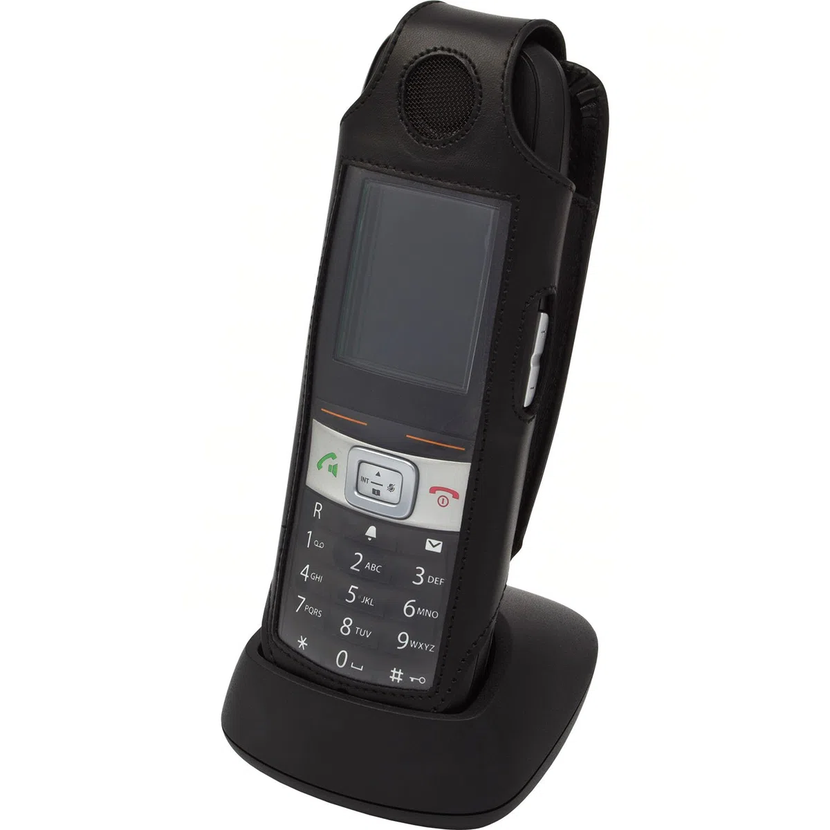 Gigaset Ledertasche mit festem Stahlgürtelclip für das R650H / R630H / E630H