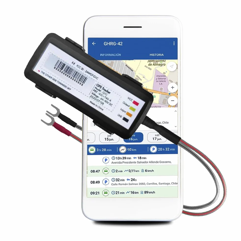 GPS7000 Versteckter 4G-GPS-Tracker mit 2-Draht-Anschluss für Pkw und LKW, Echtzeit-Ortung, 90-tägige Testphase inklusive, optionales Abonnement, Keine versteckten Gebühren