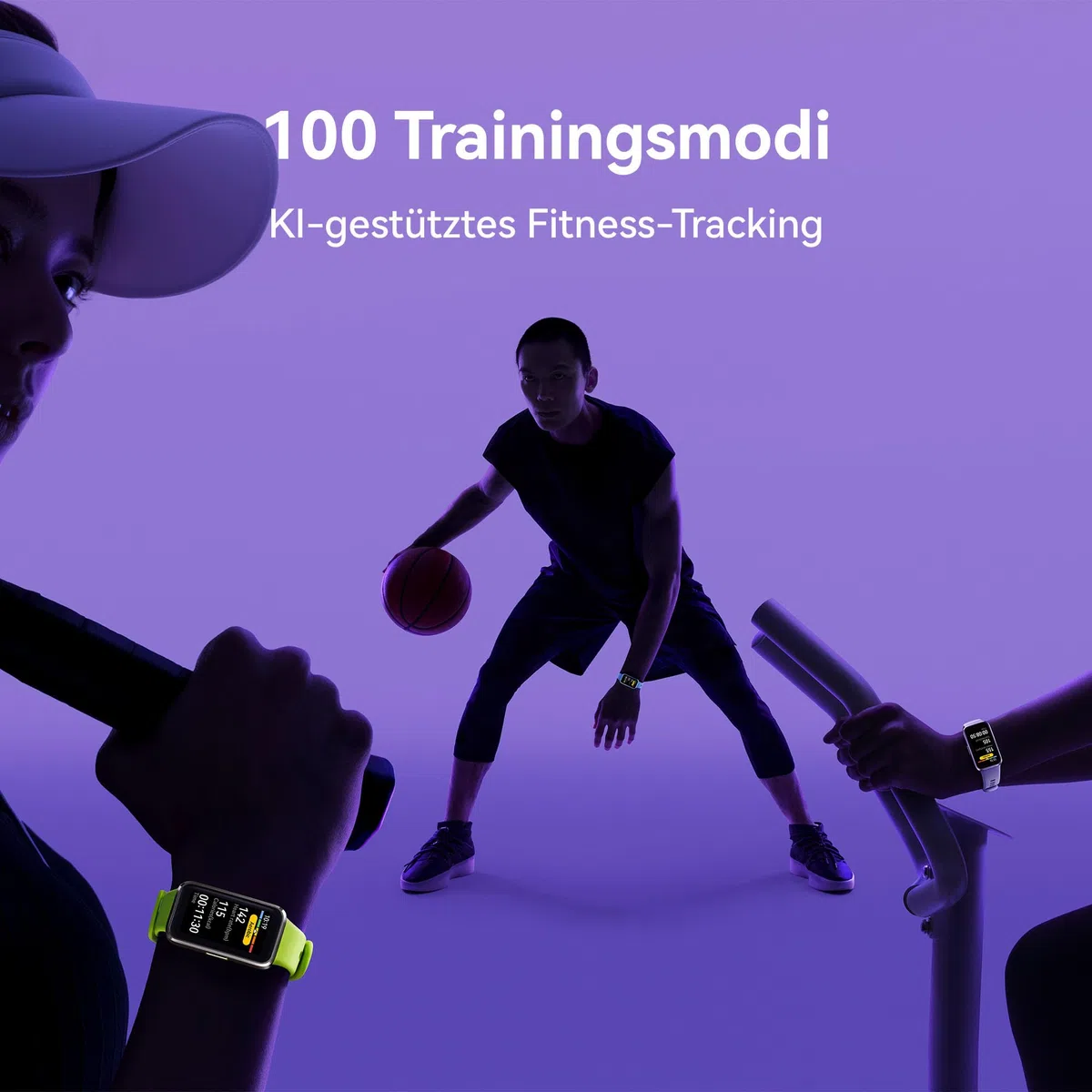 HUAWEI Band 10 Smartwatch, Fitness-Tracker, Schwarz | 24/7 Tracking bietet genaue Schlafanalyse & HRV-Messung. Perfekt für Fitness-Enthusiasten zur täglichen Regeneration.