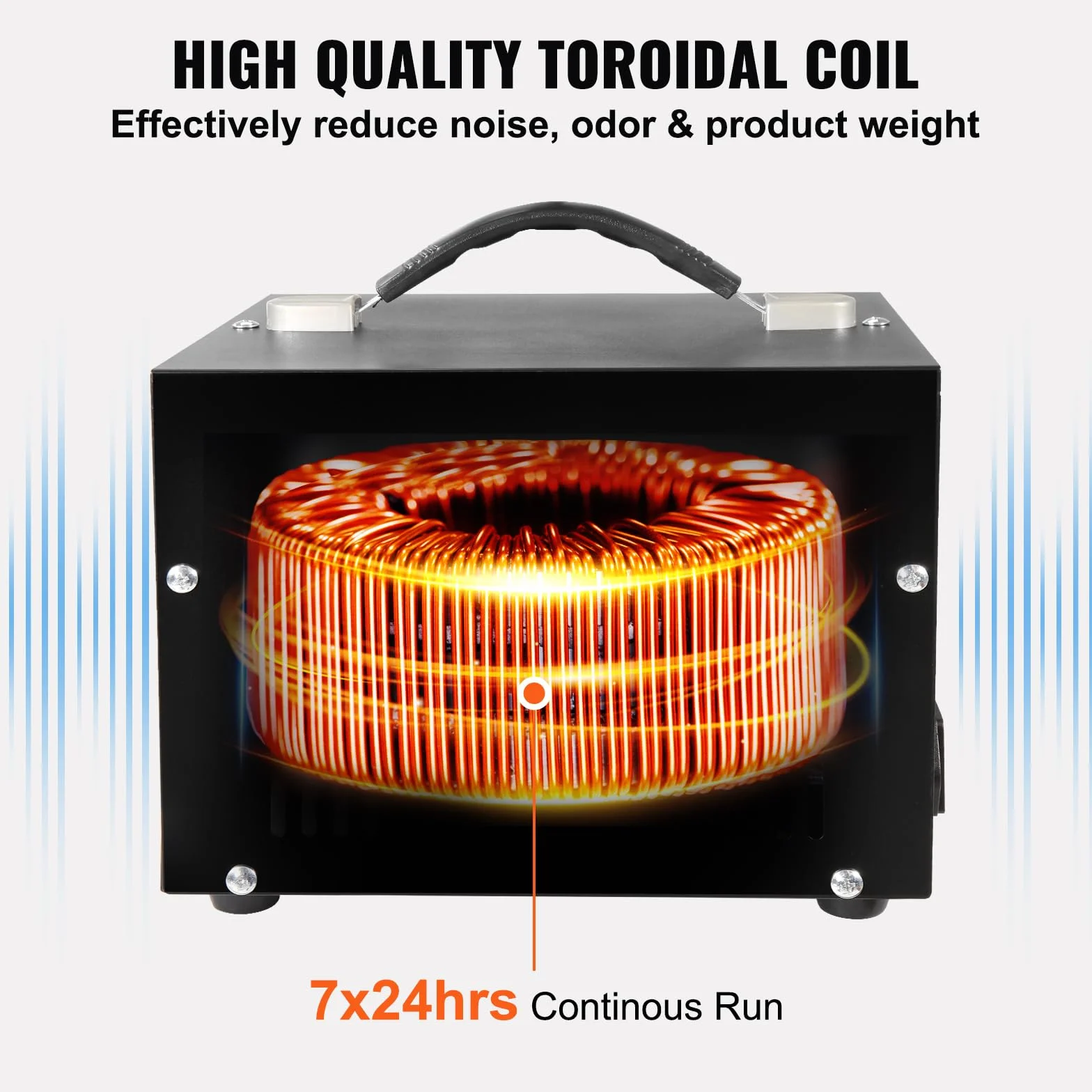 VEVOR 2000W Spannungswandler Transformator AC 110V⇋220V Transformer Wandler 2X US NEMA 5-15R 3-polige/2x standardmäßige europäische Shucko-Ausgangssteckdosen, 1x 5V-USB-Anschluss, 1x Typ-C-Buchse