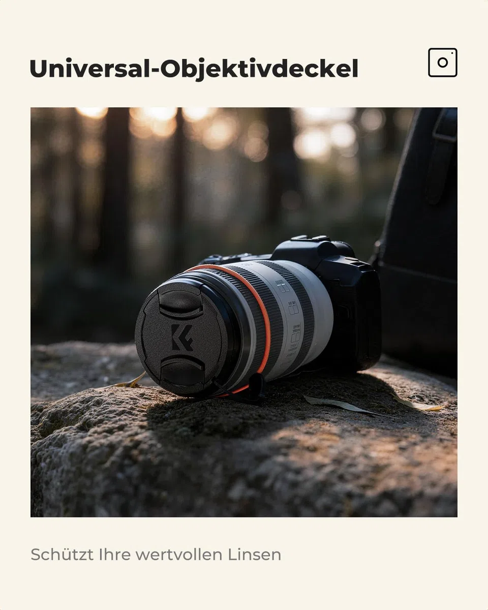 K&F CONCEPT Black Mist 1/8 Filter 49mm mit Objektivdeckel, Reinigungstuch, Schutzfilter mit Optisches Glas mit 18-facher Nano-Beschichtung (Nano Klear)