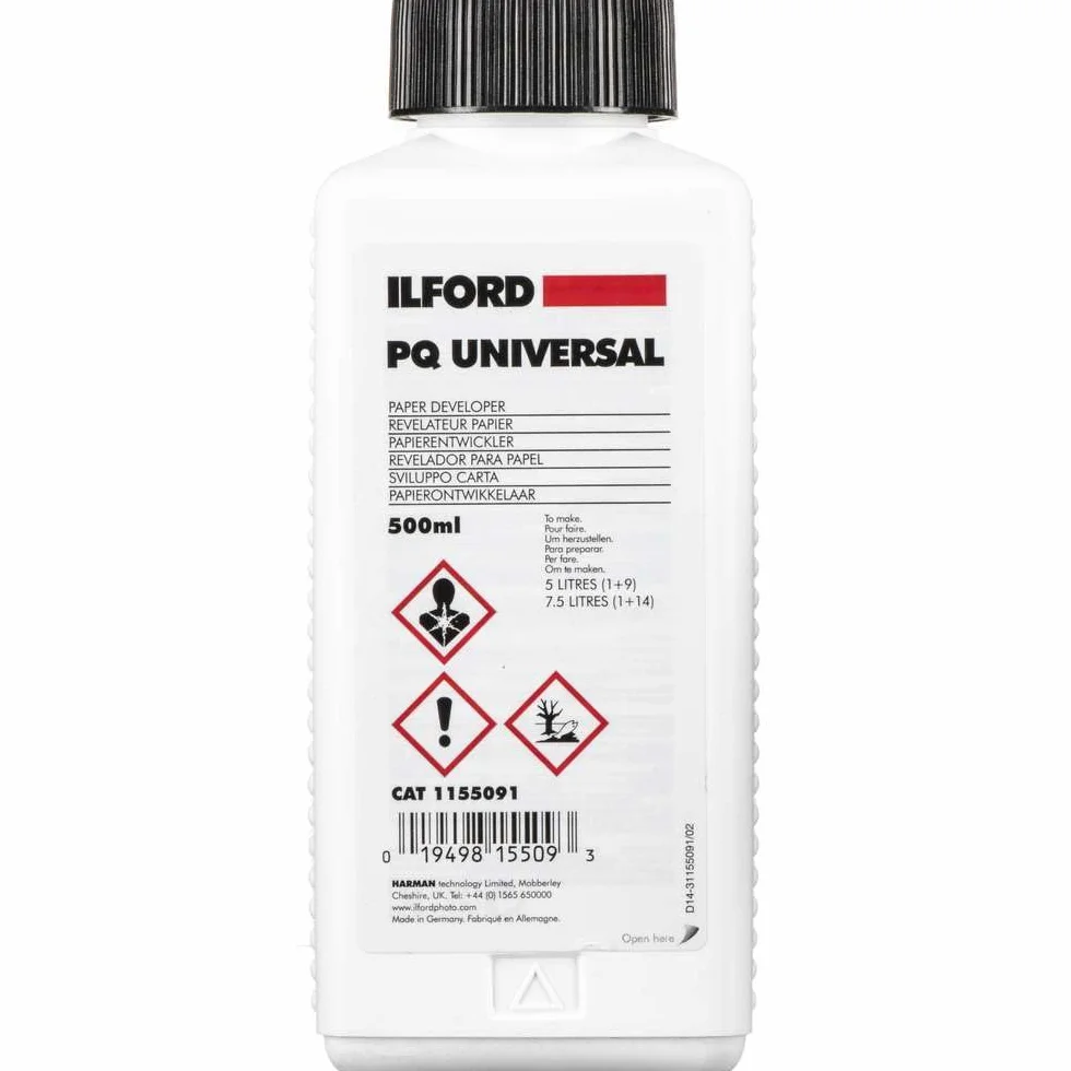 Ilford PQ Universal Black and White Paper Developer 500ml
