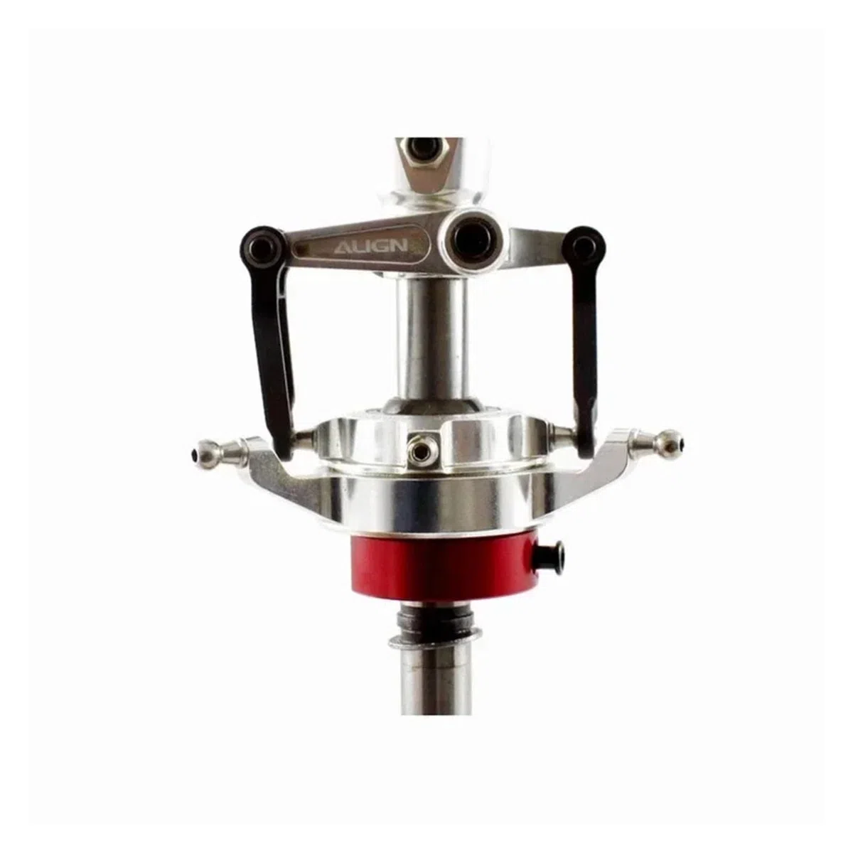Taumelscheiben-Nivellierer for 450/500/700 RC-Helikopter – Universelles Nivellierwerkzeug for Einstellen der horizontalen Position der Taumelscheibe(500 700 red)