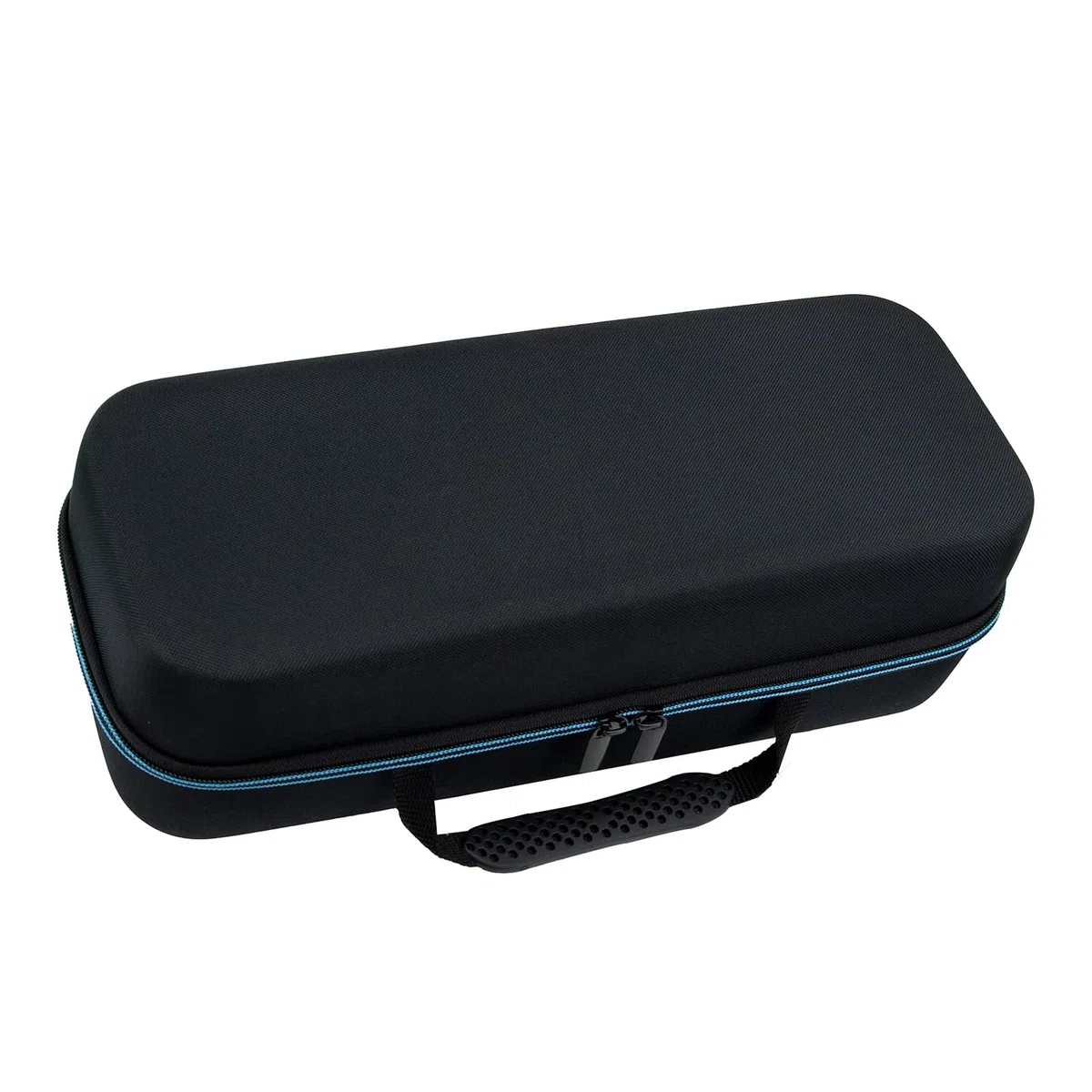 XINGFUDAO Hartschalenkoffer kompatibel mit Samsung Freestyle Projektor und Akku, Projektor Tragetasche mit Netztasche für Zubehör, Wasserdicht und Abriebfest, Schwarz