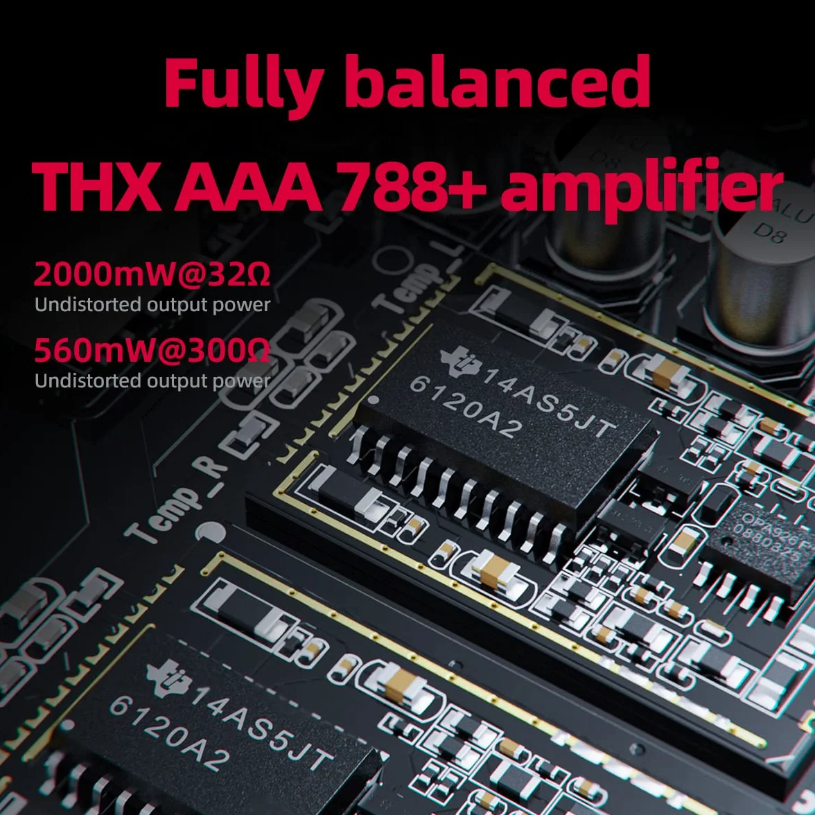 FiiO K7 Full Balanced HiFi DAC Kopfhörer-Verstärker AK4493S*2, XMOS XU208 PCM384kHz DSD256, USB/optisch/Koaxial/Cinch-Eingänge, 6,35 mm/4,4 mm Ausgang