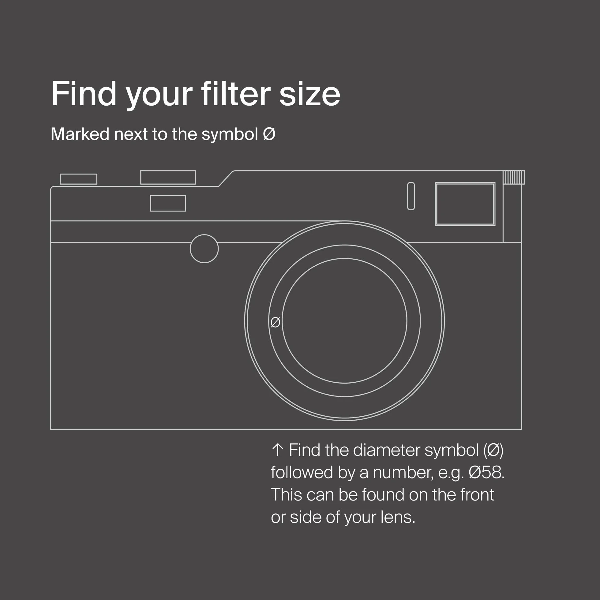 Urth 72 mm Magnetischer Lens Filter Metallkappen