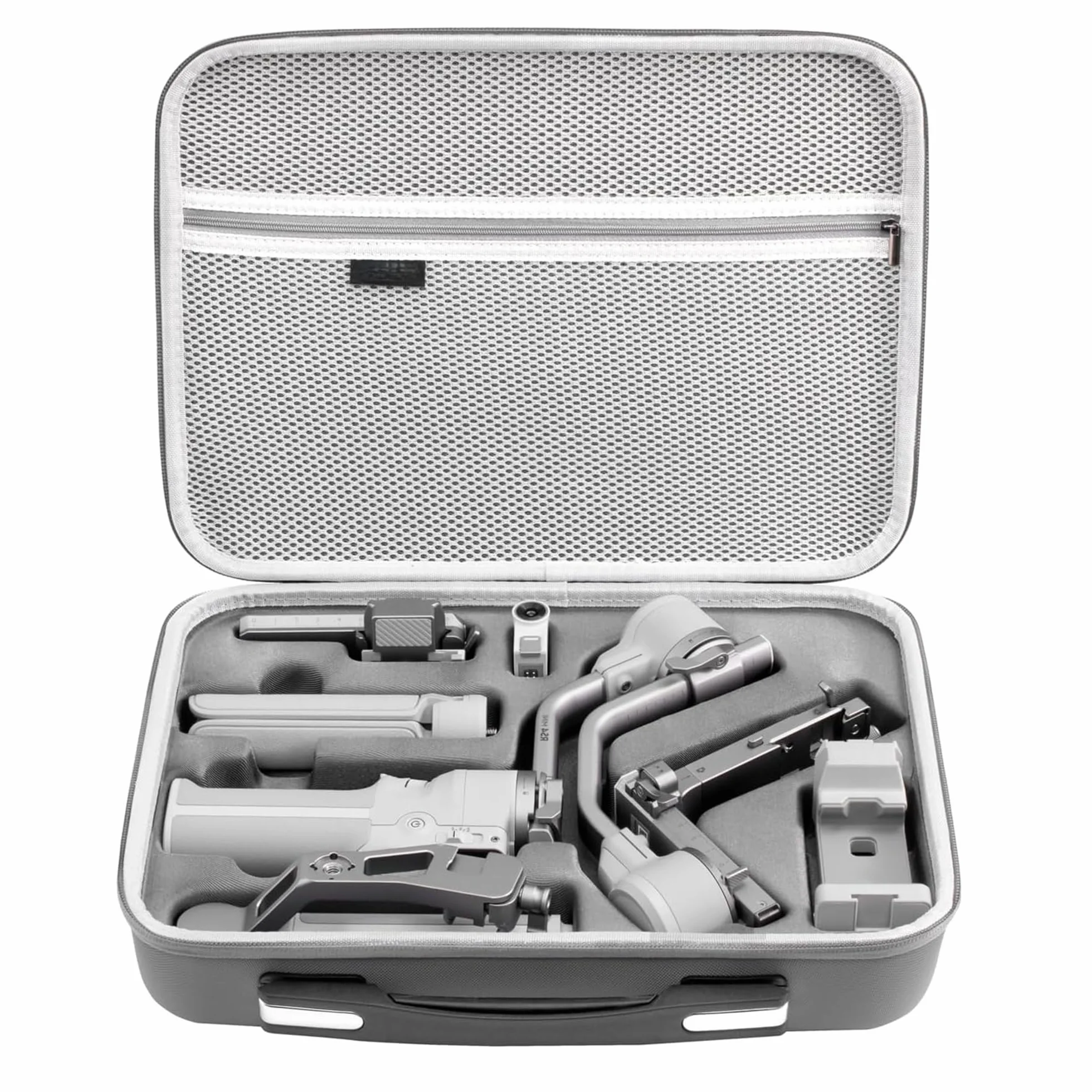 RS 4 Mini Tasche, PU-Leder Tragbare Aufbewahrung Umhängetasche Reisetasche Reise Aufbewahrungstasche mit Schultergurt für DJI Ronin RS4 Mini Combo, Gimbal Stabilisator und Zubehör