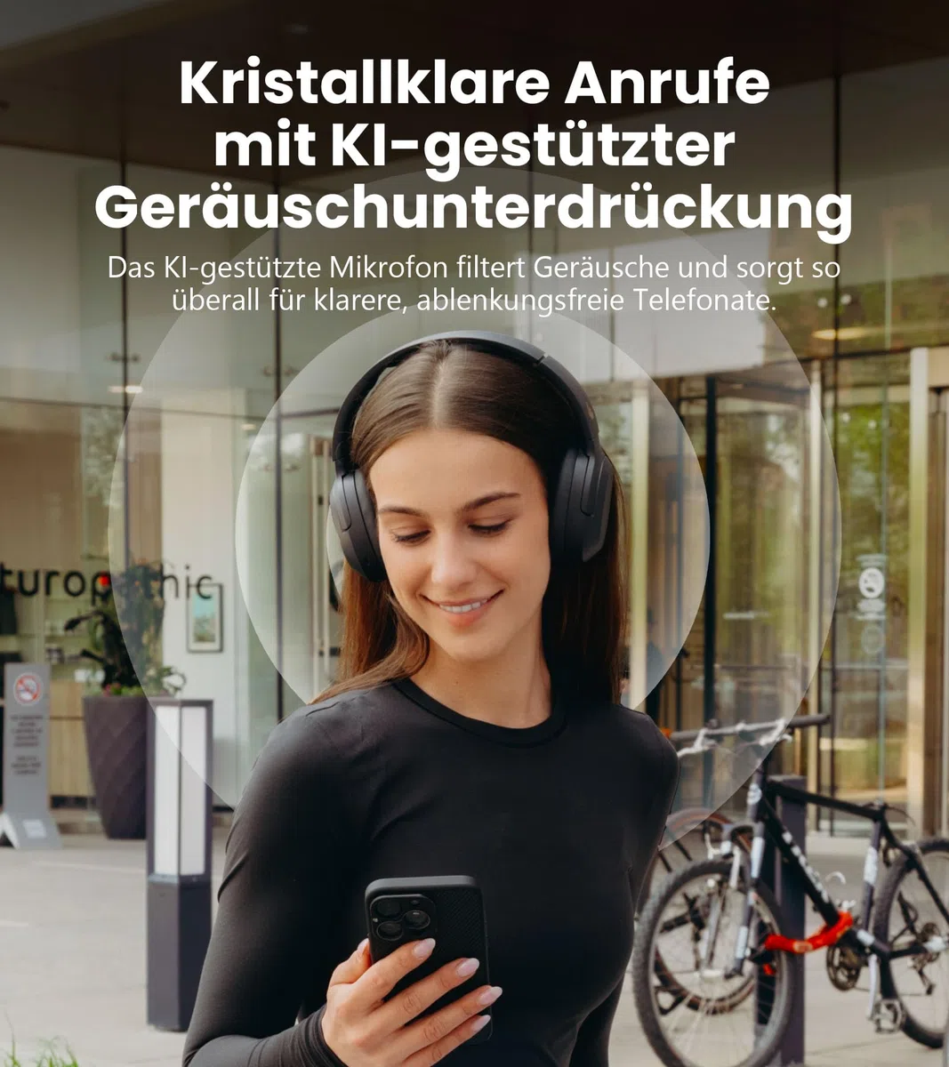 Edifier W820NB Plus Gen 2 Faltbarer Bluetooth V6.1 Over-Ear-Kopfhörer mit -49 dB Geräuschunterdrückung, kabellos und kabelgebunden, Hi-Res-Audio, 88 Stunden Spielzeit, räumlicher Klang (Dunkelgrau)