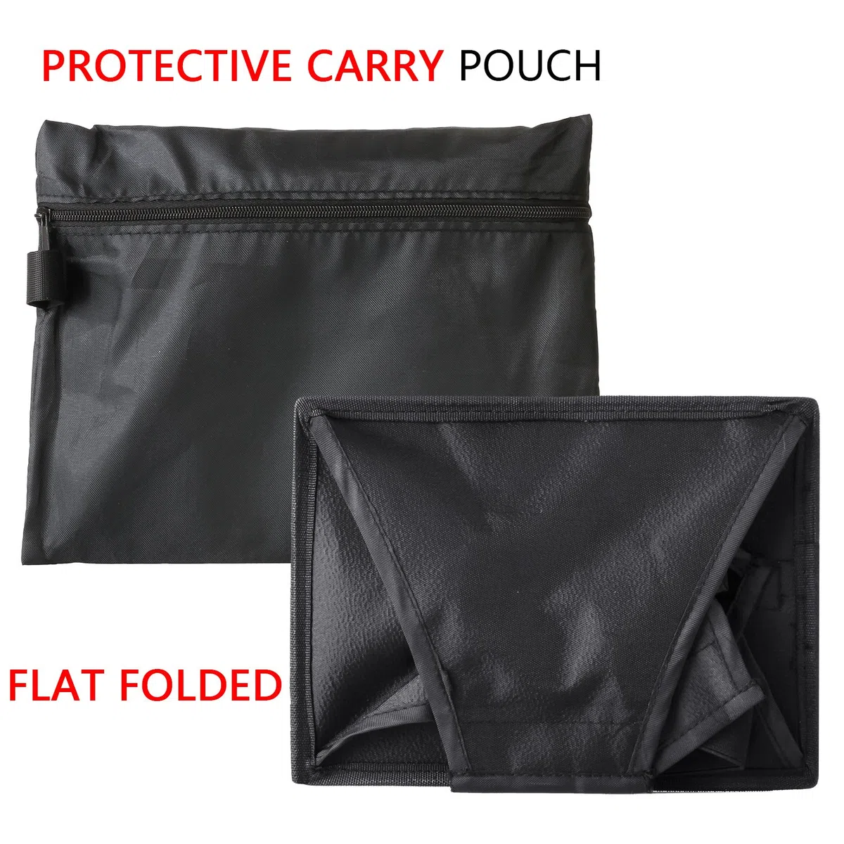 BLITZ Softbox Speedlight Diffusor Kit - 20cm Achteck Softbox + 20x15cm Softbox für Blitzgerät, Universalhalterung für Canon Nikon Sony