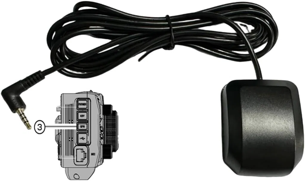 Externe GPS-Antenne für FTX-1F, FGPS-5 kompatibel, 2 m Verlängerungskabel