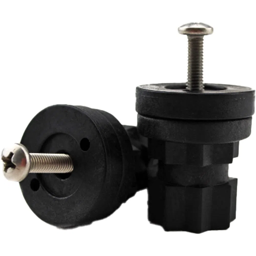 RAILBLAZA StarPort Adapter-Montage-Kit mit Edelstahl-Hardware und 360-Grad-Drehgelenk