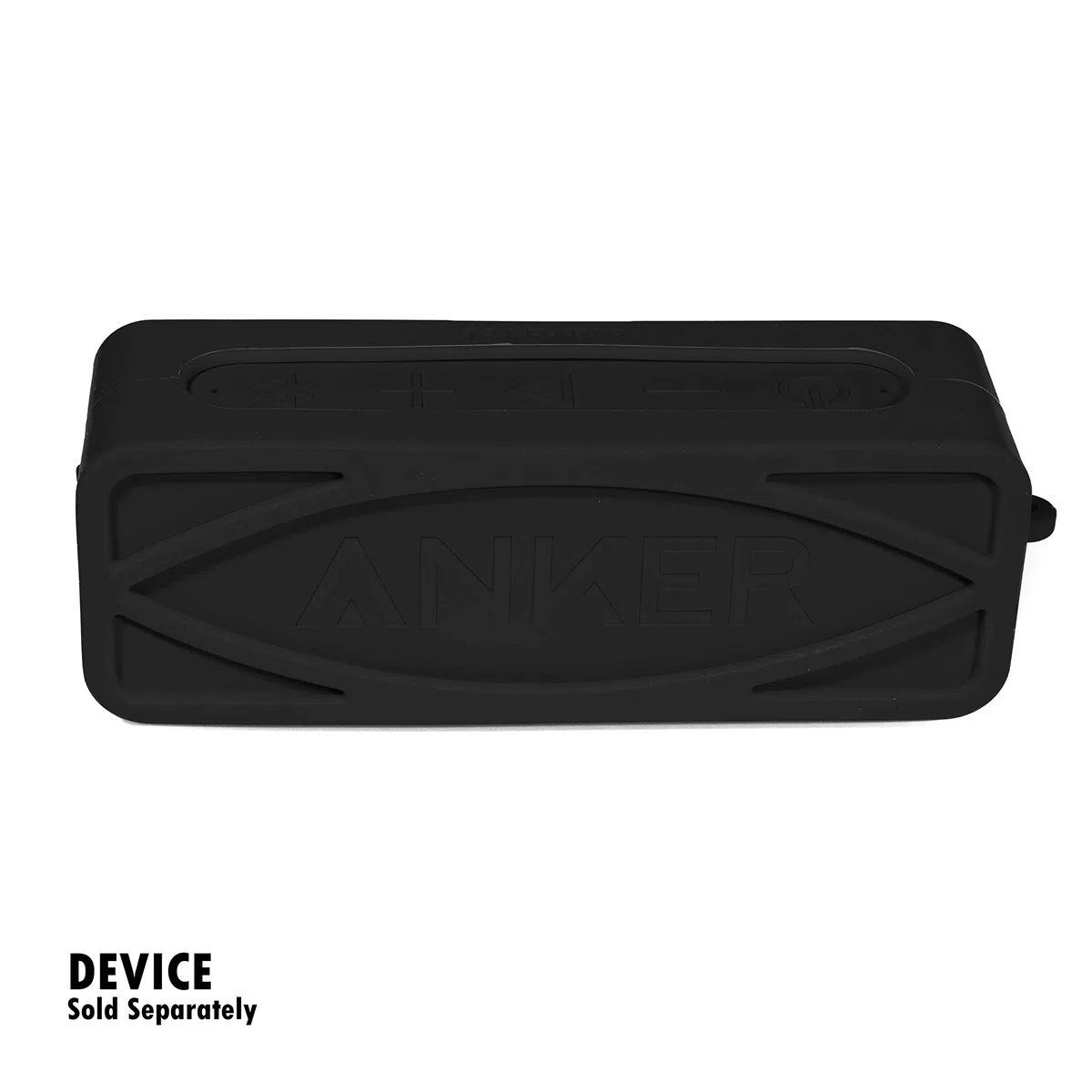 Alltravel Individuelle Silikonhülle für Anker Soundcore 2, SoundCore 2 12 W tragbarer Bluetooth-Lautsprecher, vollständiger Schutz vor Stößen, Schütteln und Herunterfallen, Macht den Soundcore 2