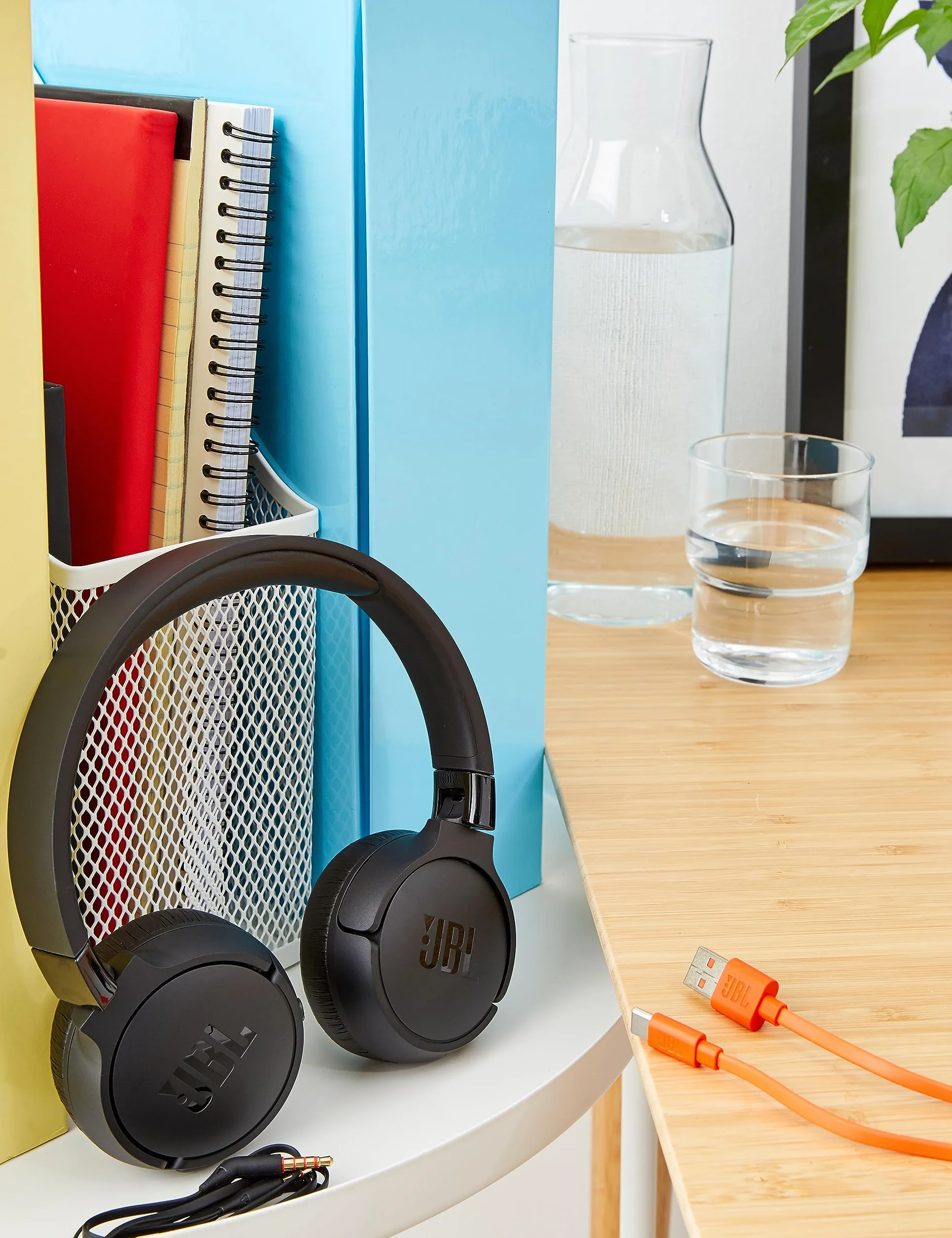 JBL Tune 660 BTNC On-Ear active Noise Cancelling Kopfhörer – JBL Pure Bass Sound – Via Bluetooth - oder Kabel-Verbindung – Schwarz