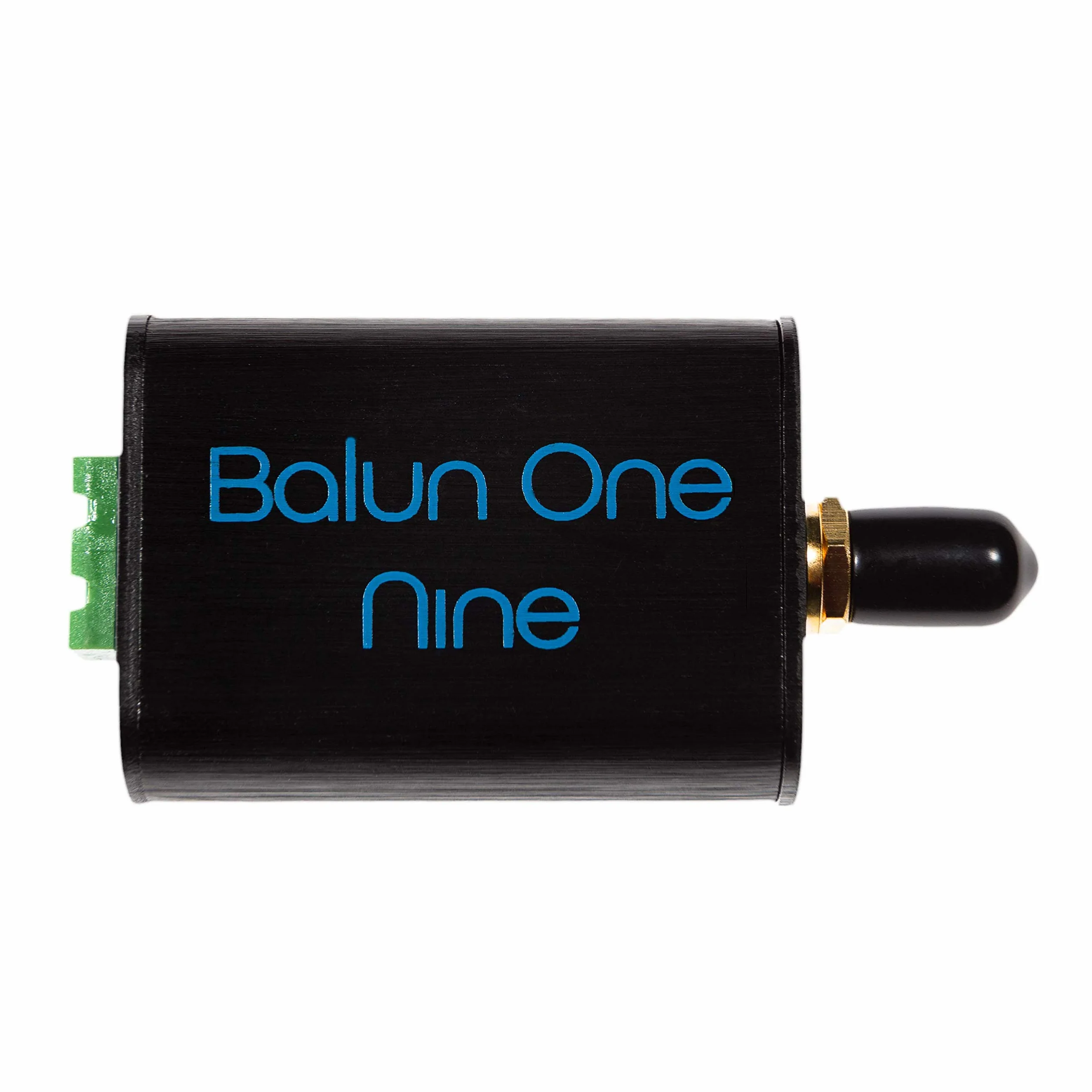 Balun One Nine v2 - Klein 9:1 (1:9) Balun mit Eingangsschutz und Gehäuse für HF und Kurzwelle. Hervorragend Geeignet für Software Defined Radio (RTL-SDR und SDRPlay) und Andere Radios