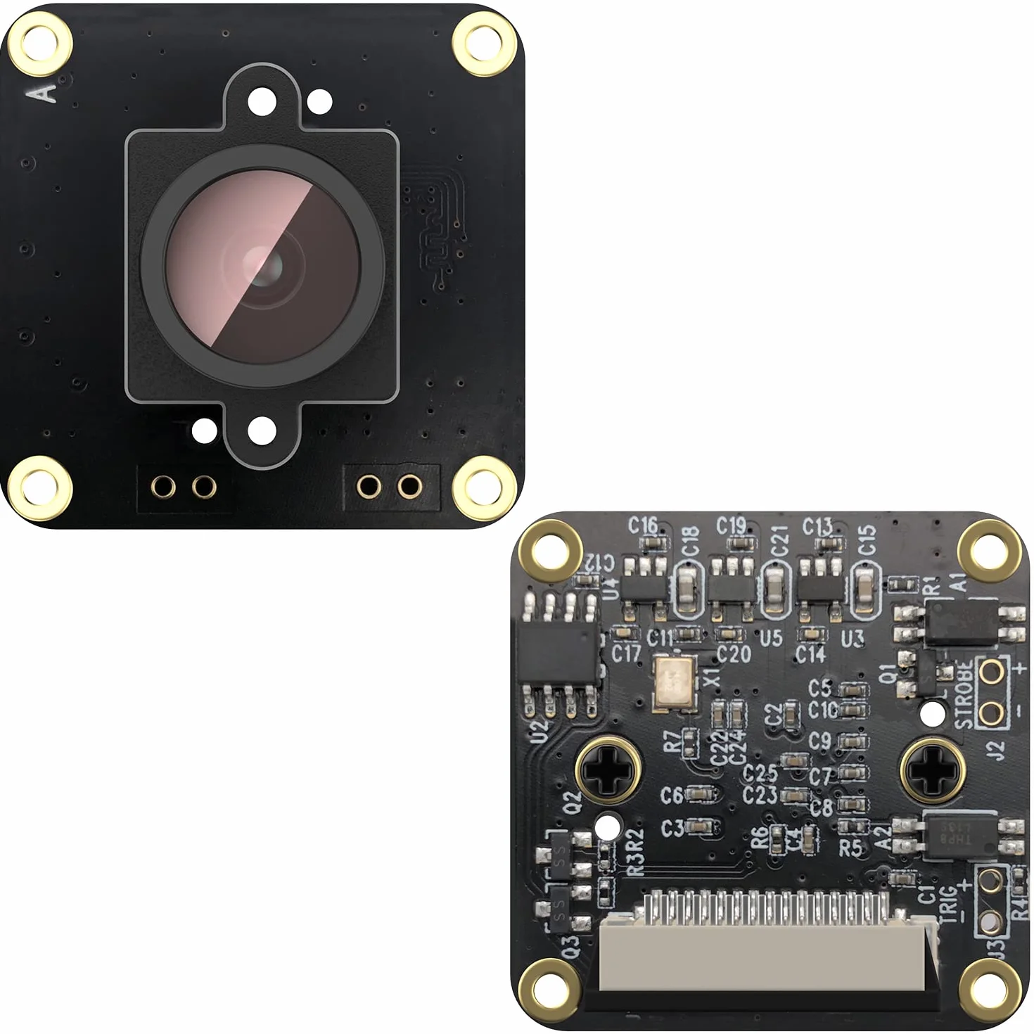 innomaker Global-Shutter-Kameramodul mit OV9281 Mono-Sensor, 309fps Hohe Geschwindigkeit, Native Raspberry Pi OS-Treiber, Unterstützt Rpi-Cam/Libcamera & Externen Trigger, Für alle RPi-Modelle