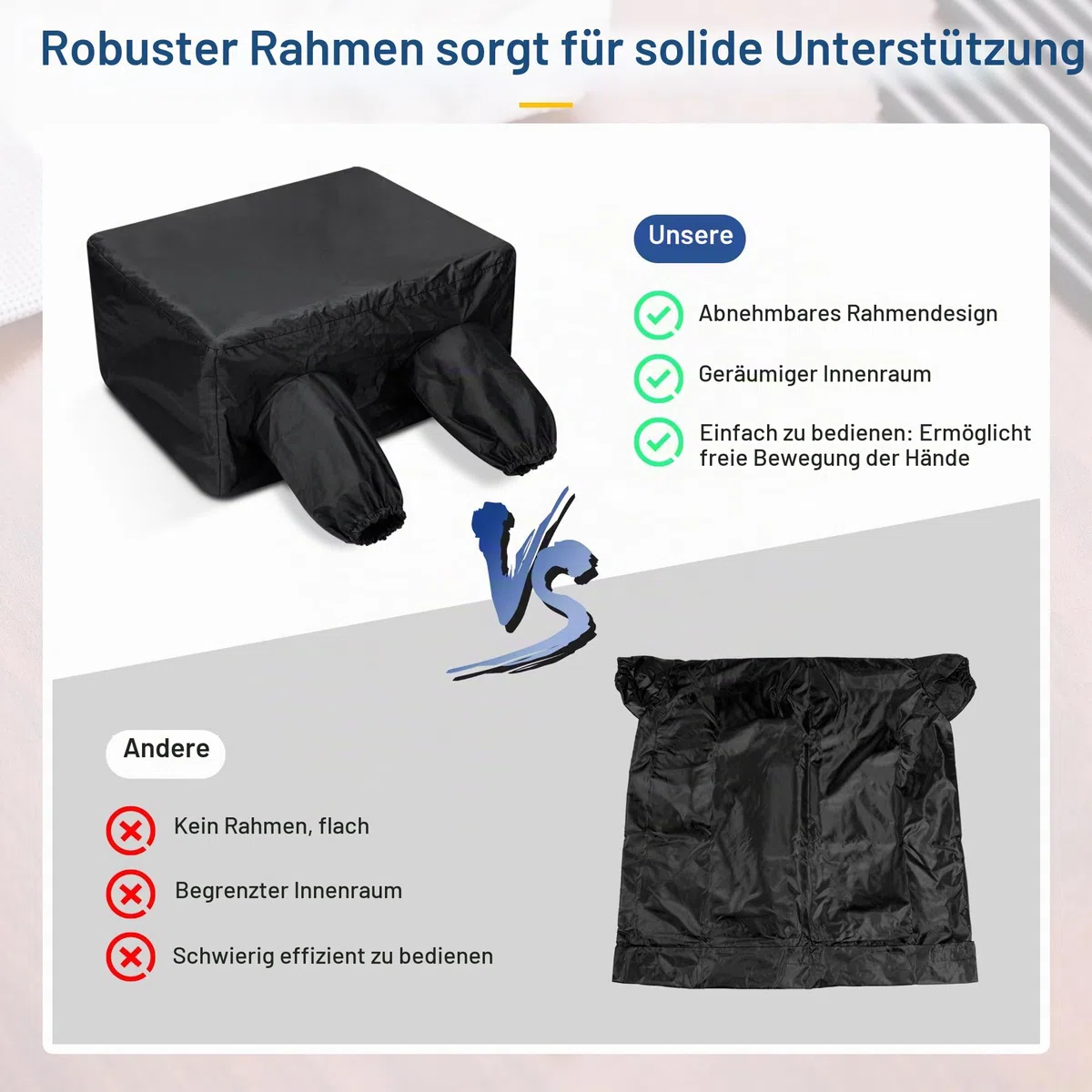 JJC Dunkelkammer Filmwechsel Zelt, Portable Double Layer Lightproof Anti-Static Fabric und Handschuhe, Schwarz Weiß 35mm 120 Format Film Fotografie Dunkelkammer Verarbeitung Zubehör
