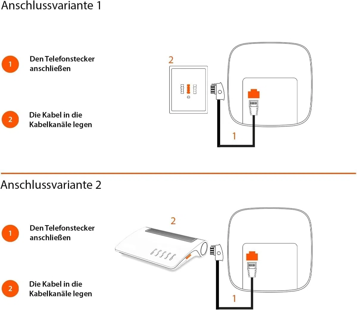 Gigaset Desk 200 - Schnurgebundenes platzsparendes Telefon mit elastischem Kabel - 10 Kurzwahleinträge - Wahlwiederholung - MFV- oder Impulswahl einstellbar, schwarz [Deutsche Version]