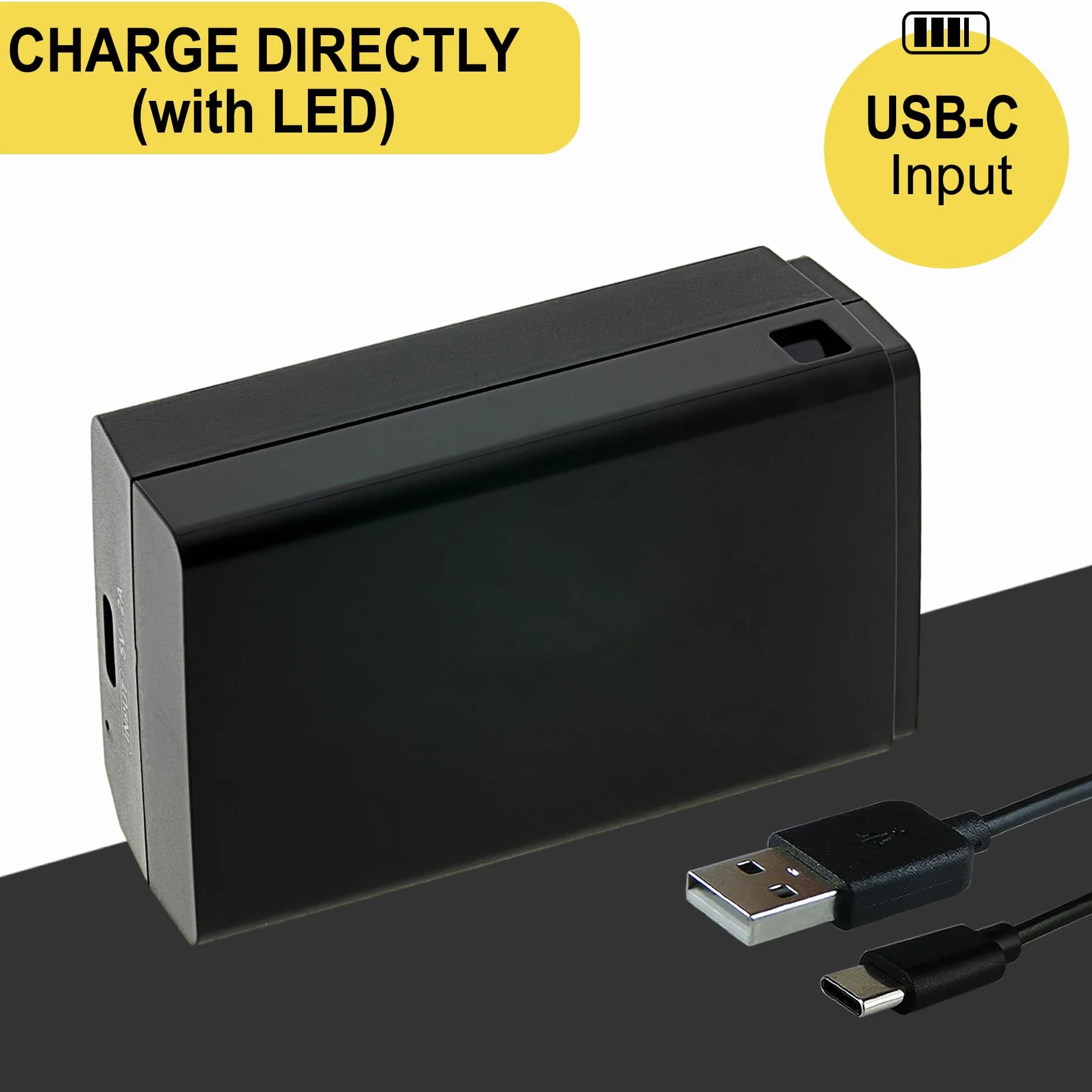 PATONA Akku für Godox V1 Pro (3000 mAh) mit USB-C – Ersatz für Godox VB30 & WB100 – kompatibel mit V1Pro Rundkopfblitz, V860III V850III AD100Pro – direkt am Akku Laden